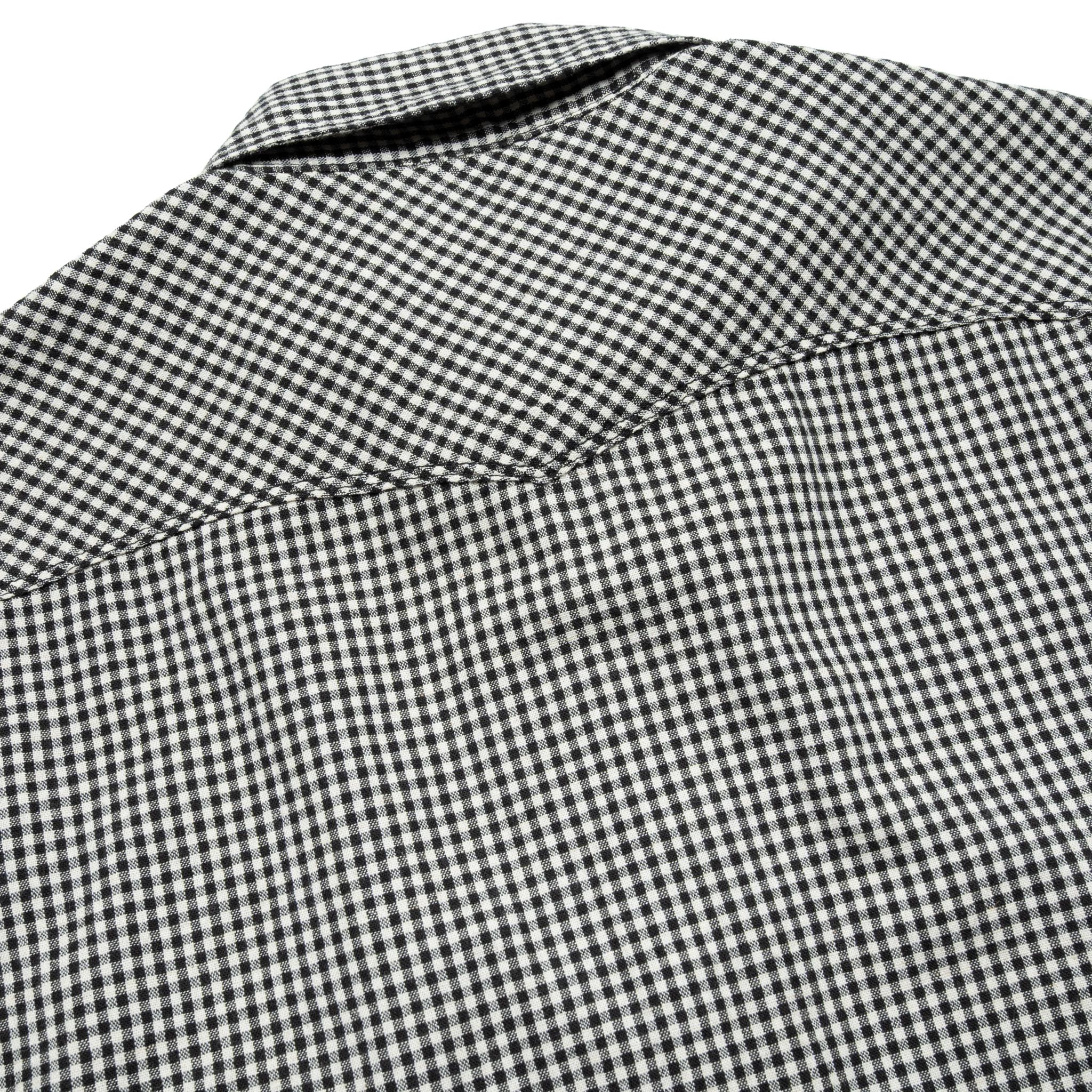 Bodie S/S - Black Gingham