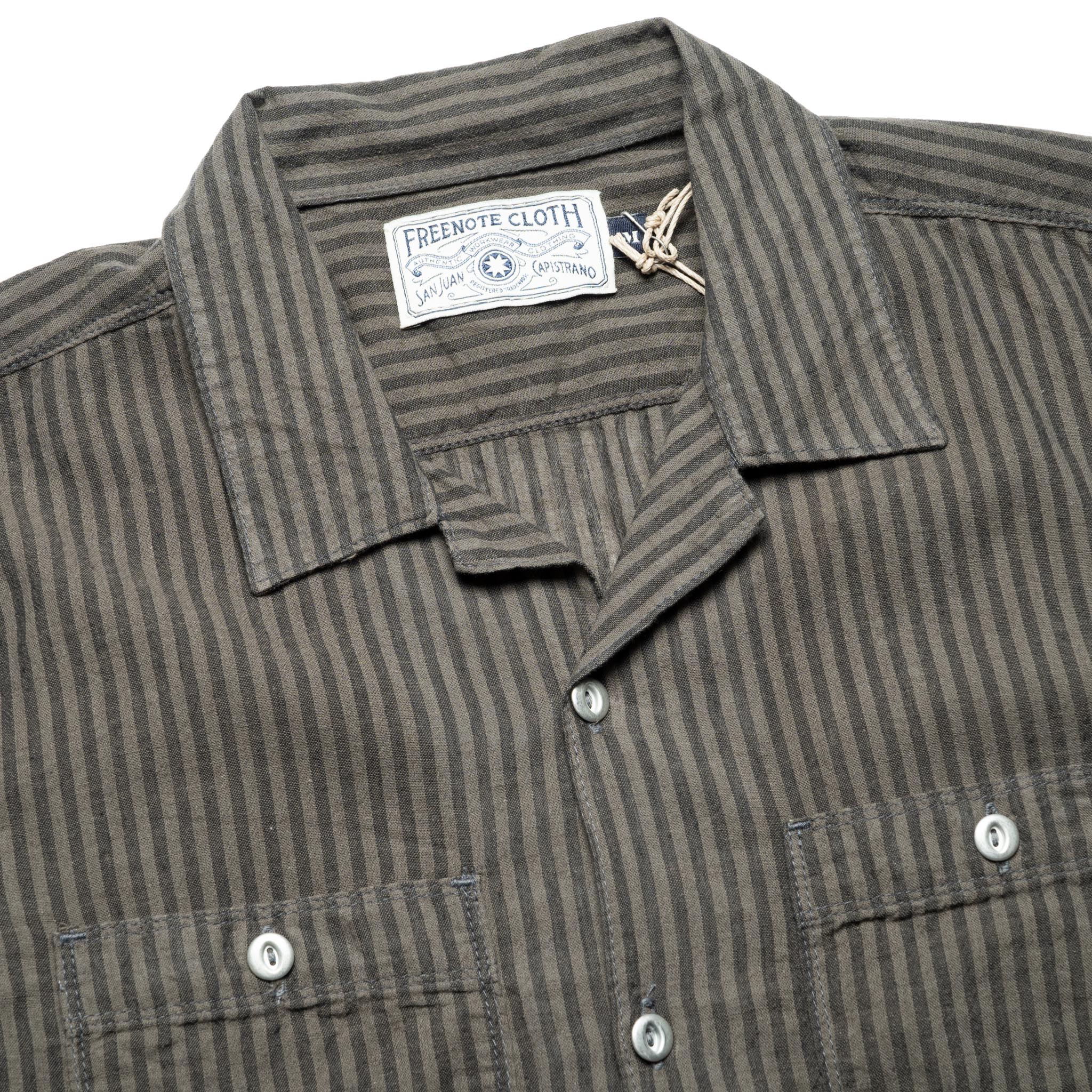 Dayton Short Sleeve Black Stripe