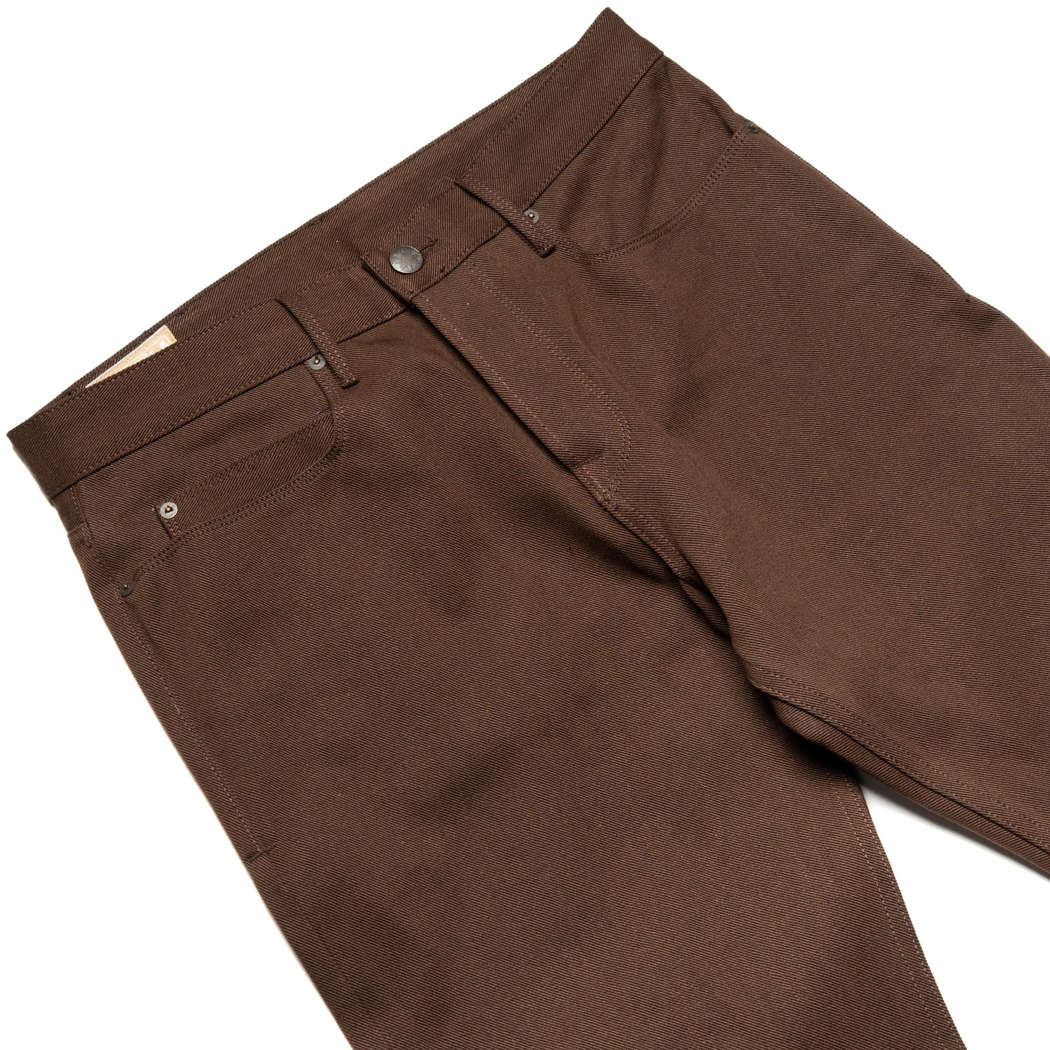 Portola Classic Taper 15 oz Dark Brown Selvedge Denim