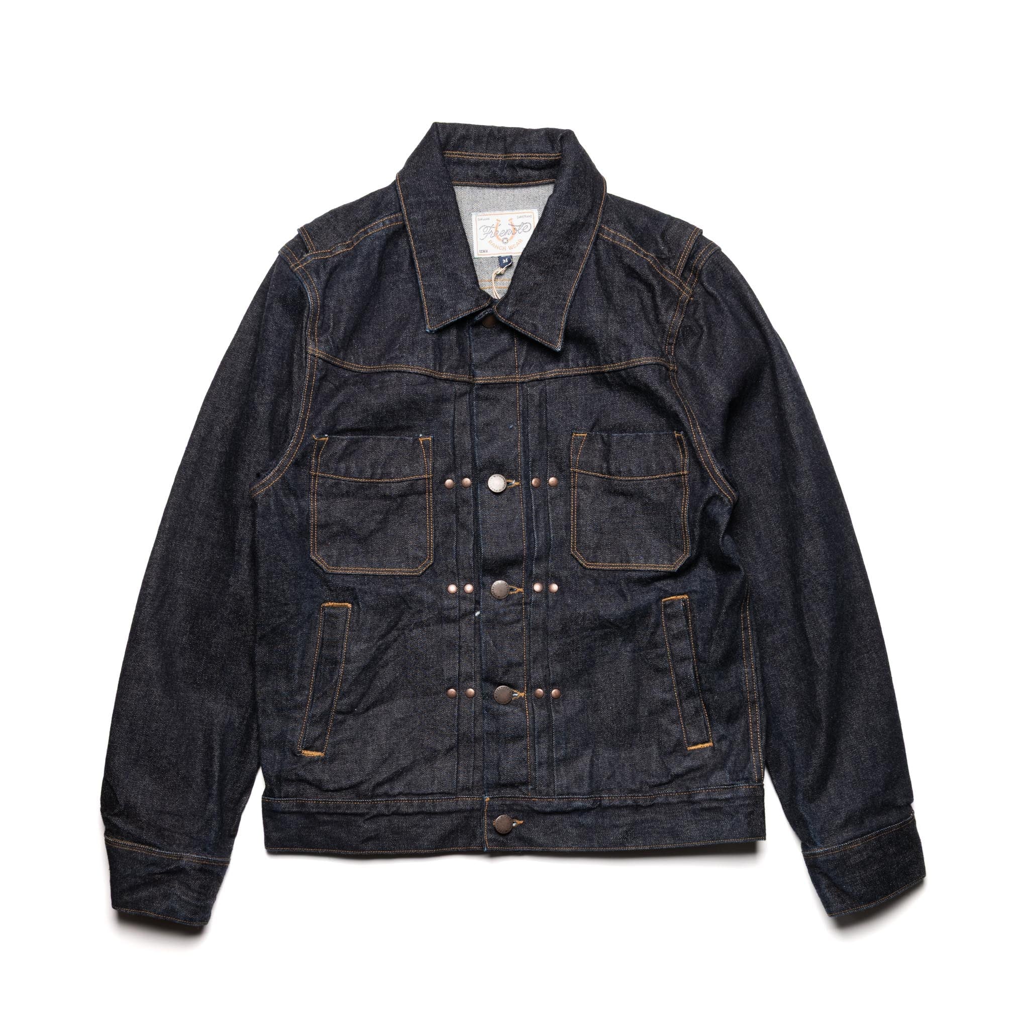 RJ-1 Riders Jacket 15 Ounce Unsinged Rinsed