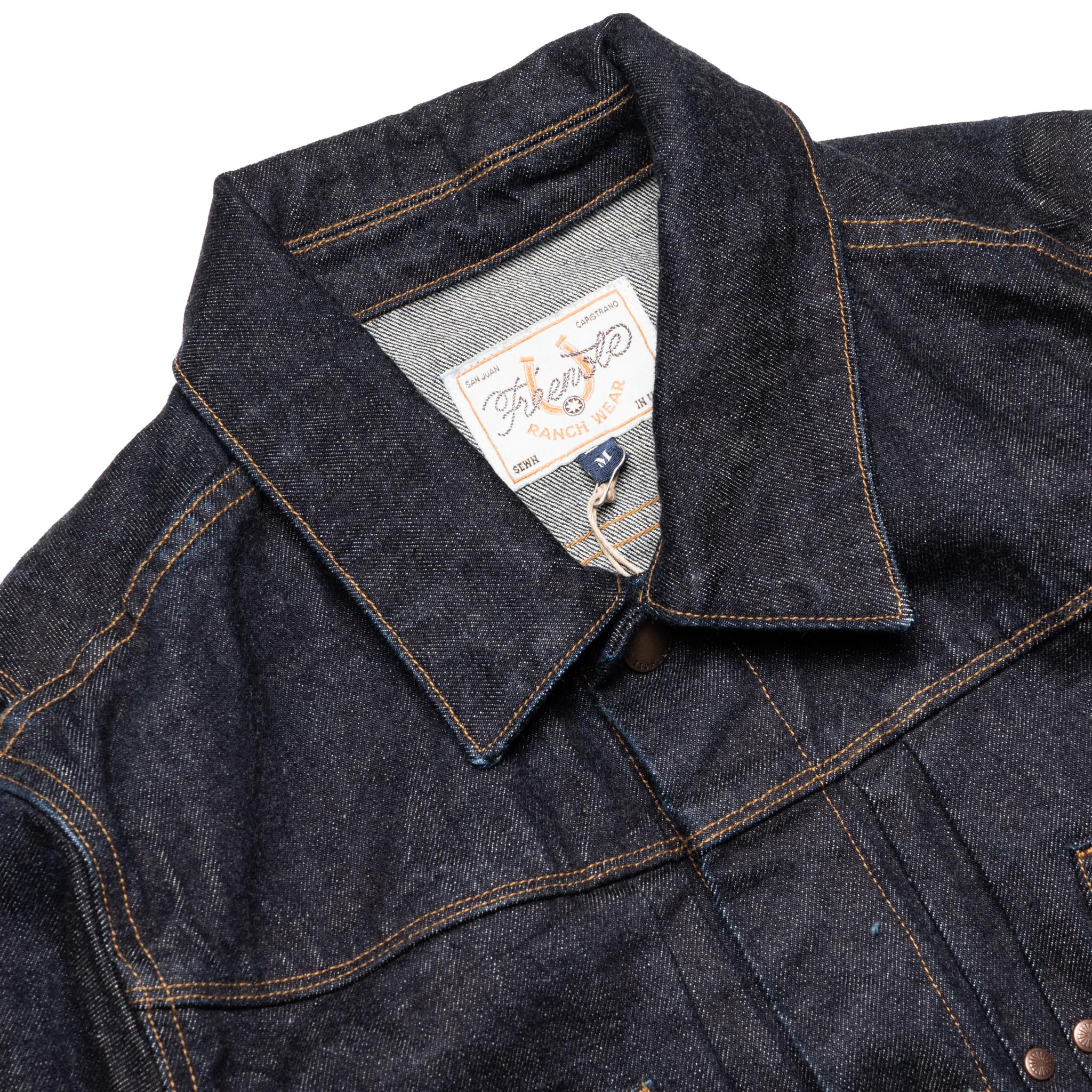 RJ-1 Riders Jacket 15 Ounce Unsinged Rinsed