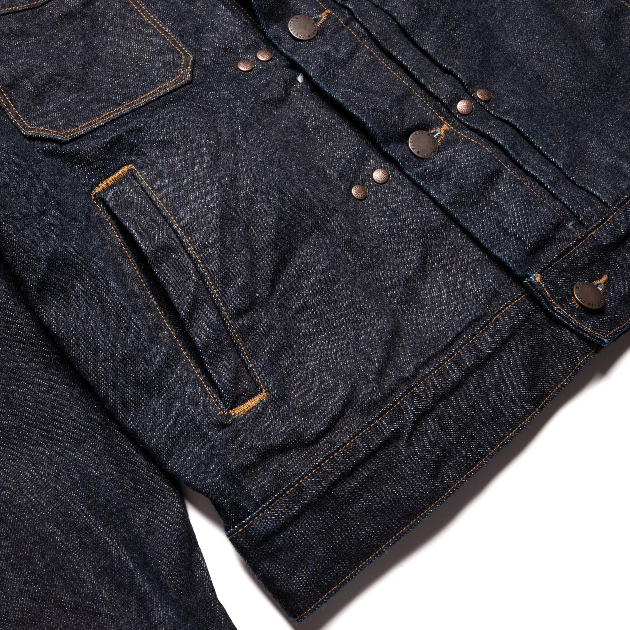 RJ-1 Riders Jacket 15 Ounce Unsinged Rinsed