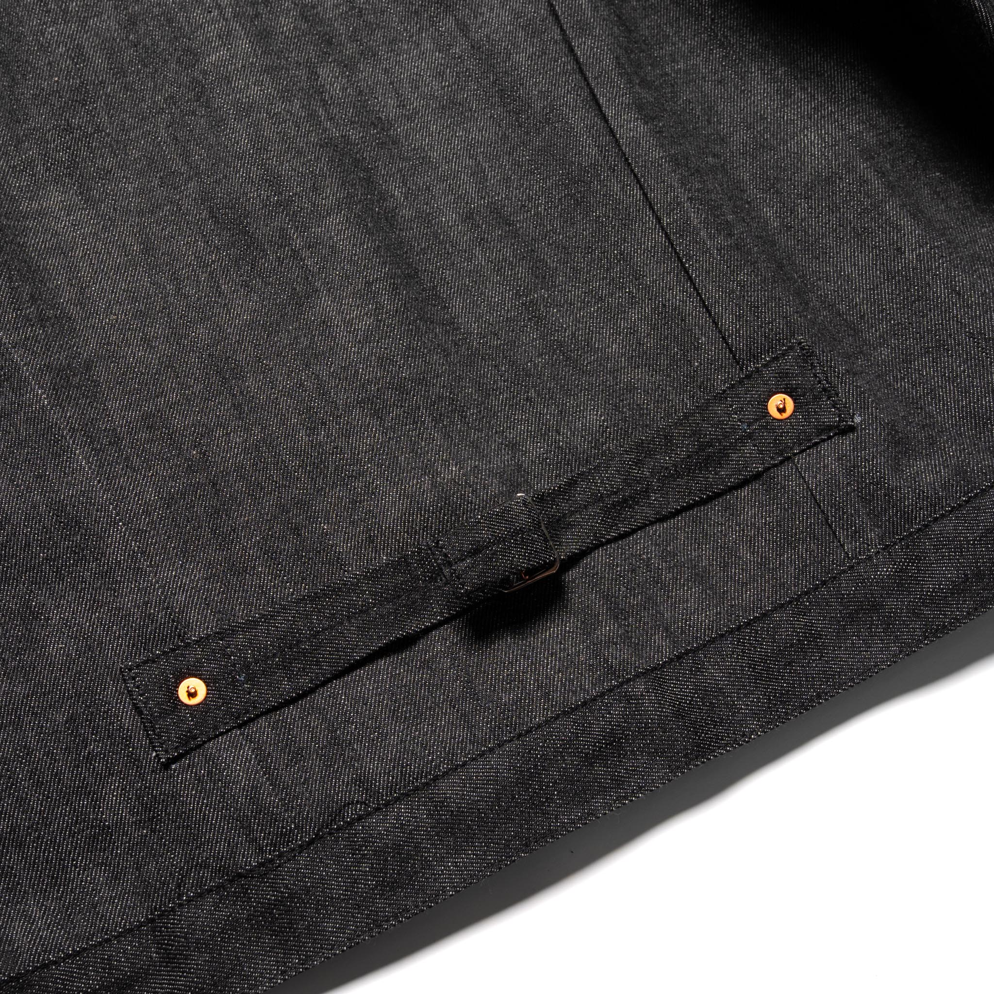 S2107BKSS WWII Model 11.5oz Black Denim Jacket (Raw)