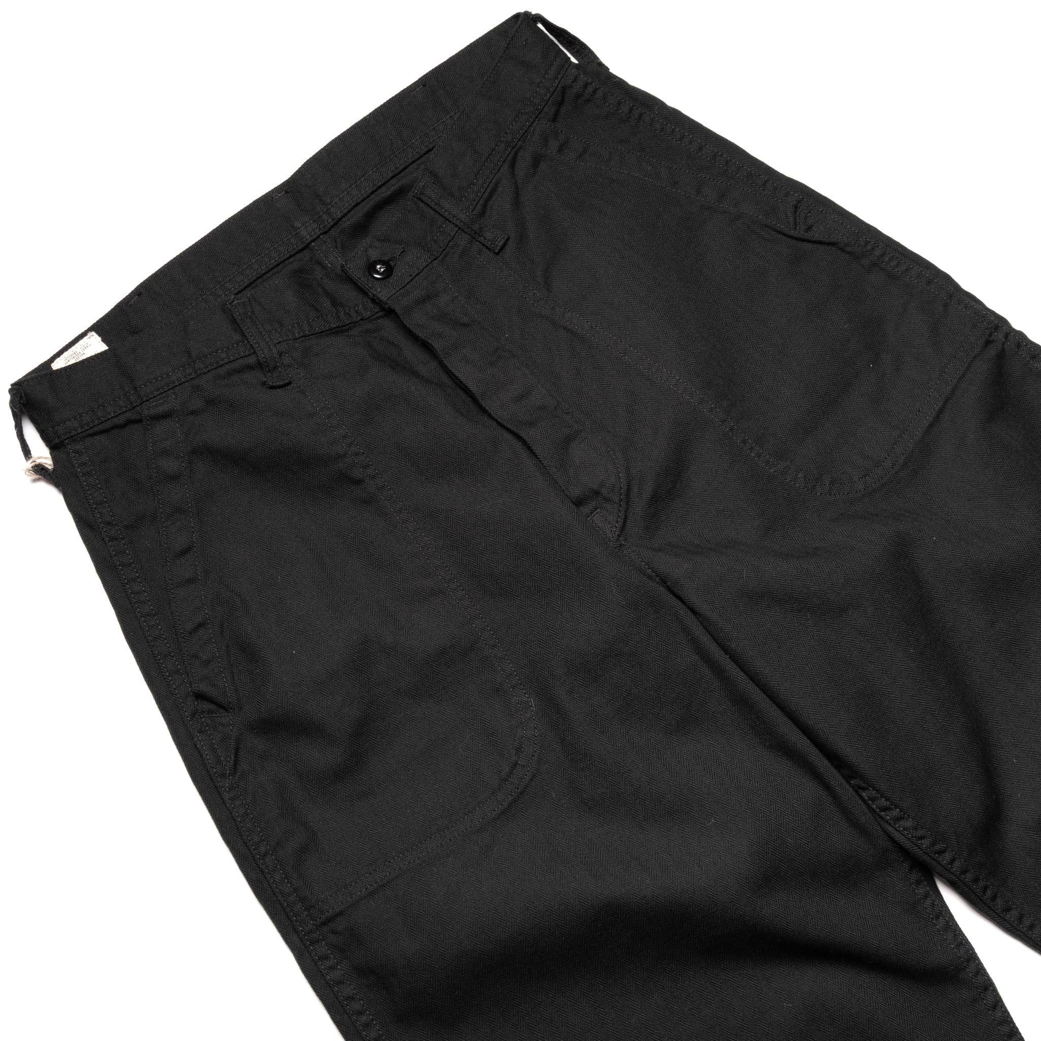 1141-2 USN Herringbone Seamen's Trousers - Black