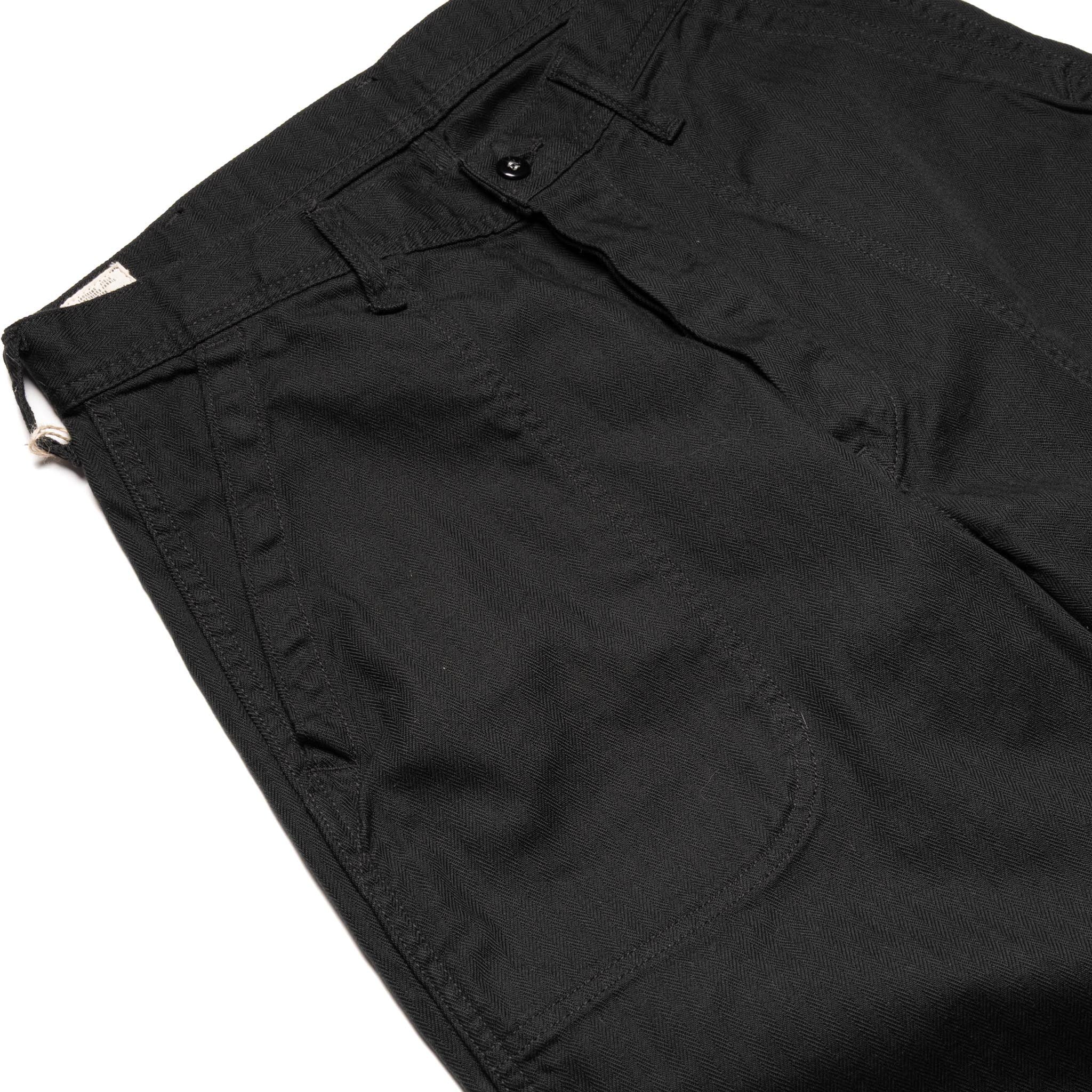 1141-2 USN Herringbone Seamen's Trousers - Black