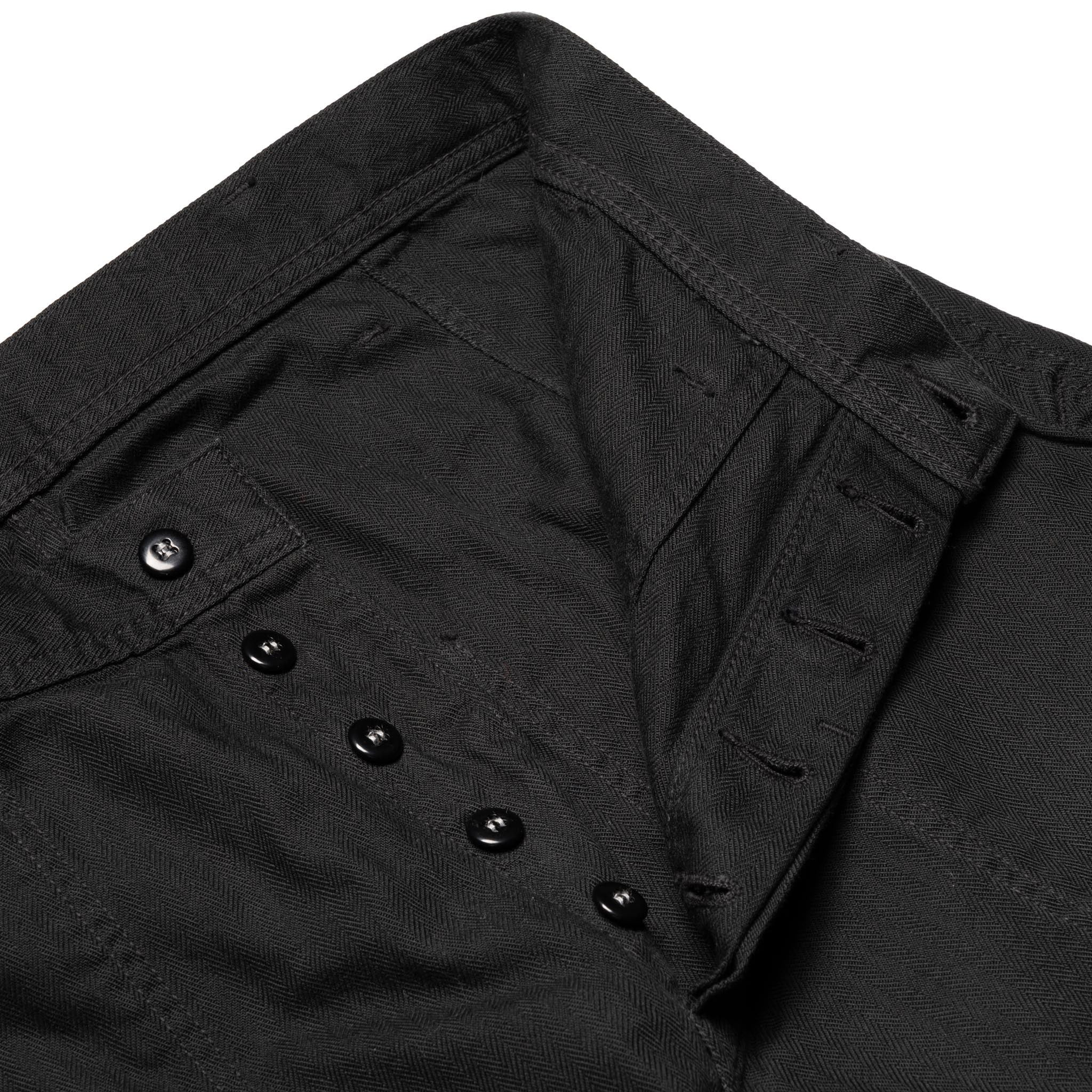 1141-2 USN Herringbone Seamen's Trousers - Black