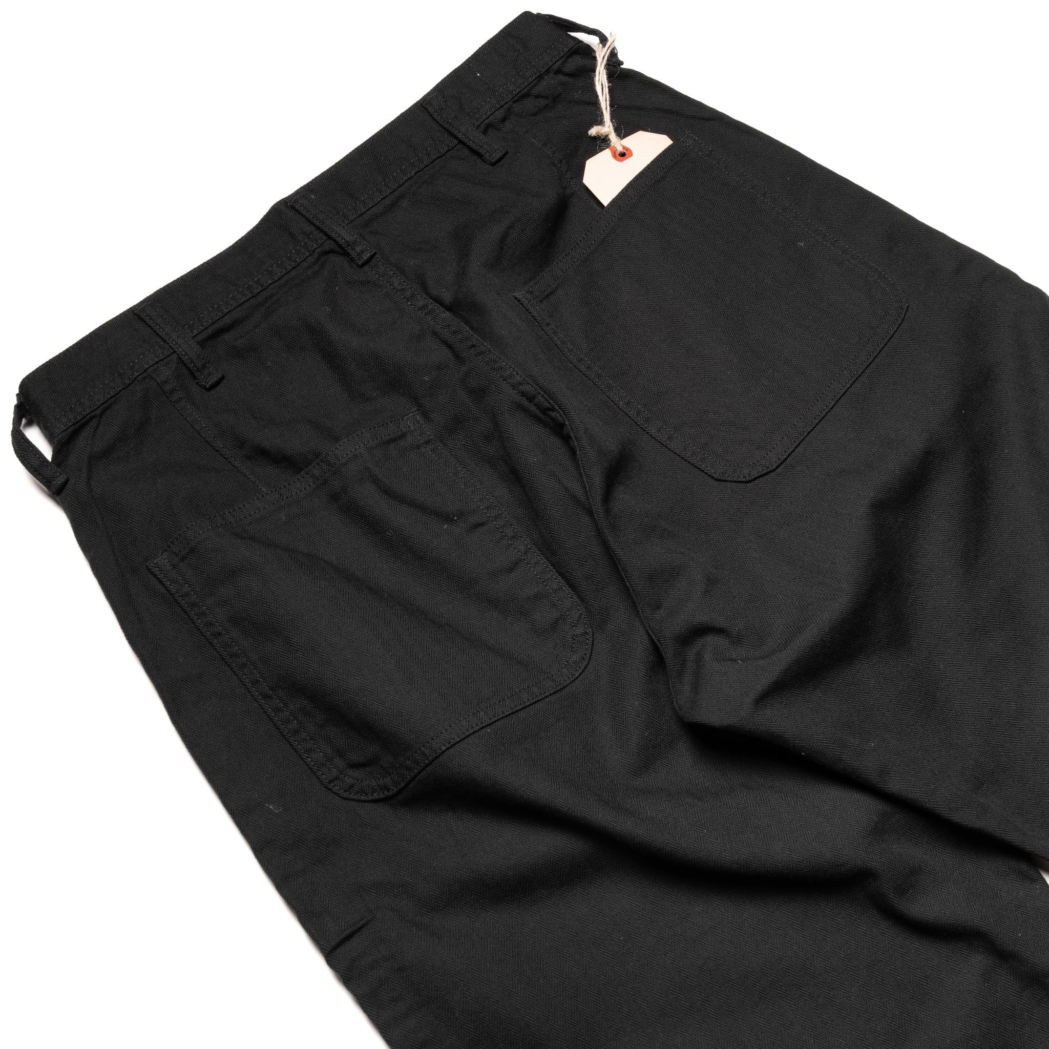 1141-2 USN Herringbone Seamen's Trousers - Black