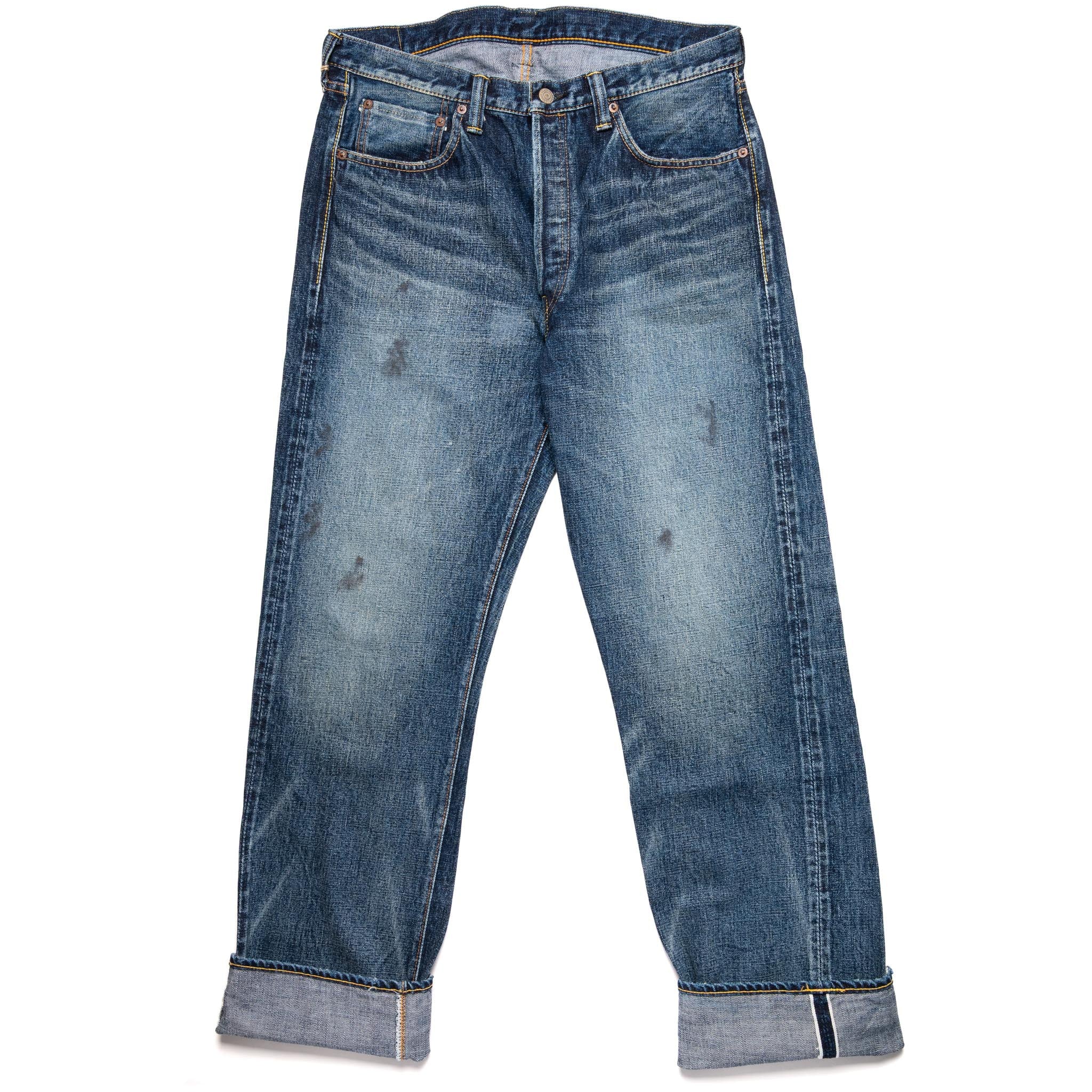 1345-1101 Straight Heavy 15.5oz "Fear of the Dark" Selvedge Denim