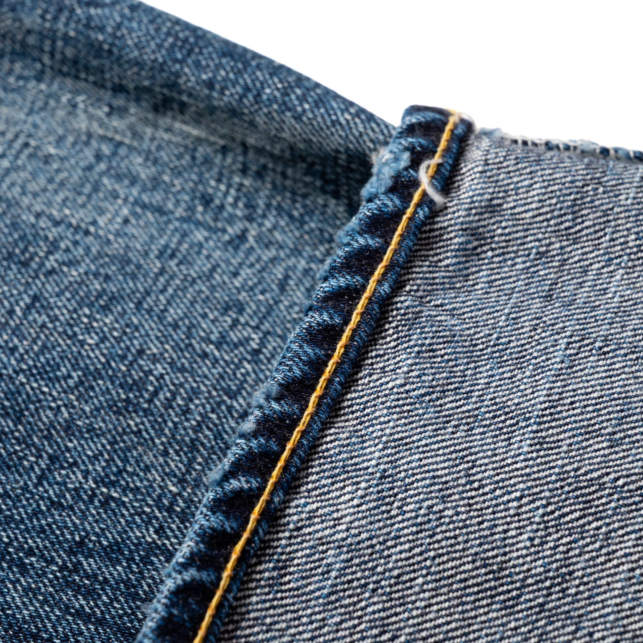 1345-1101 Straight Heavy 15.5oz "Fear of the Dark" Selvedge Denim