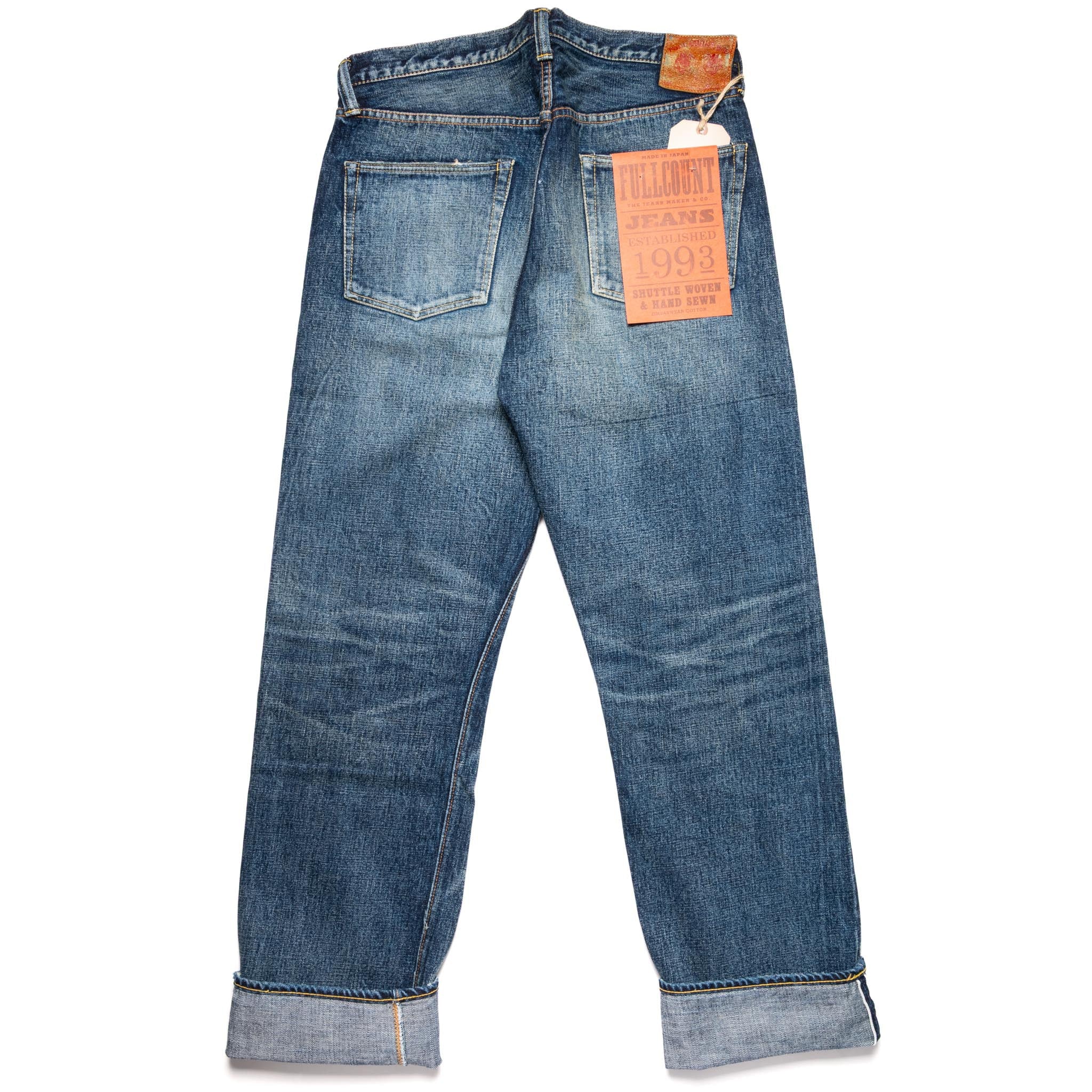 1345-1101 Straight Heavy 15.5oz "Fear of the Dark" Selvedge Denim