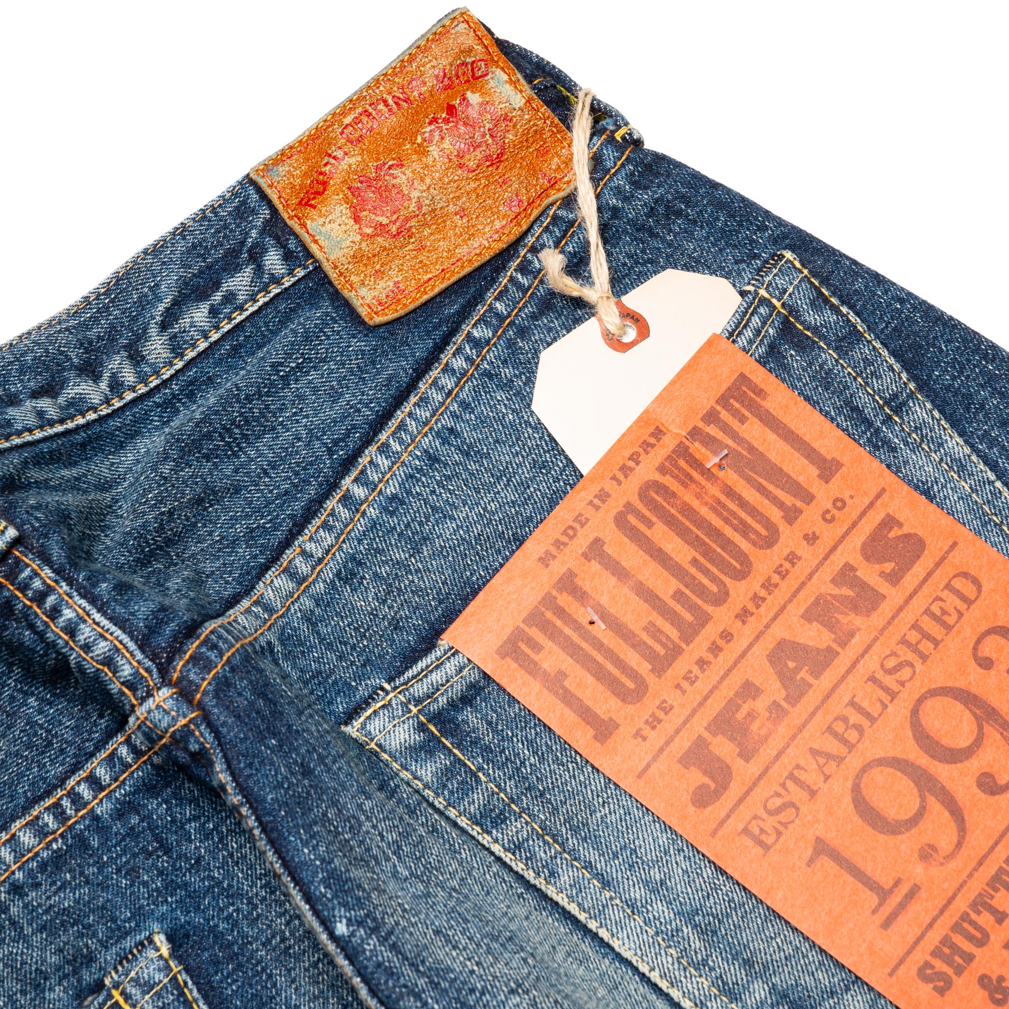 1345-1101 Straight Heavy 15.5oz "Fear of the Dark" Selvedge Denim