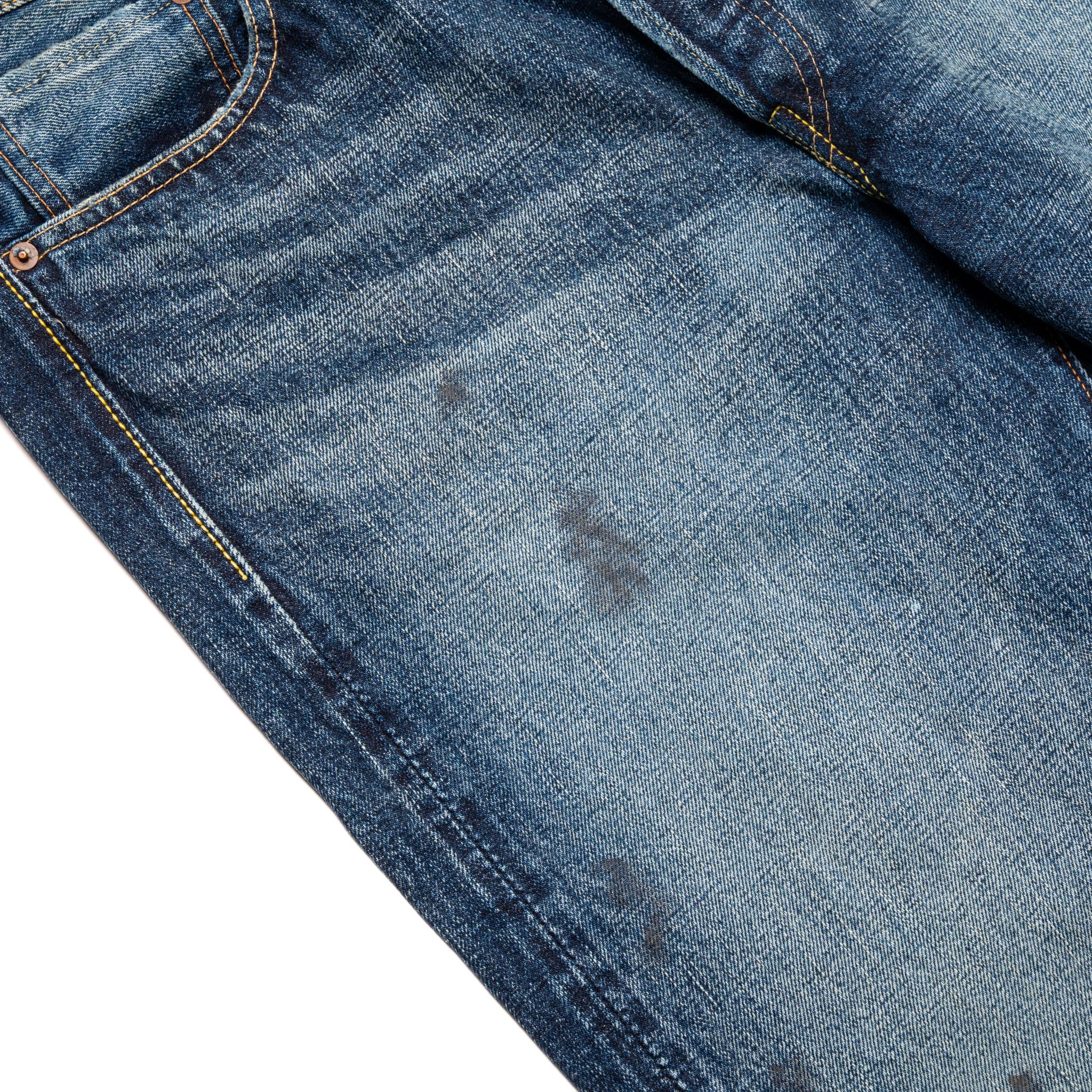 1345-1101 Straight Heavy 15.5oz "Fear of the Dark" Selvedge Denim