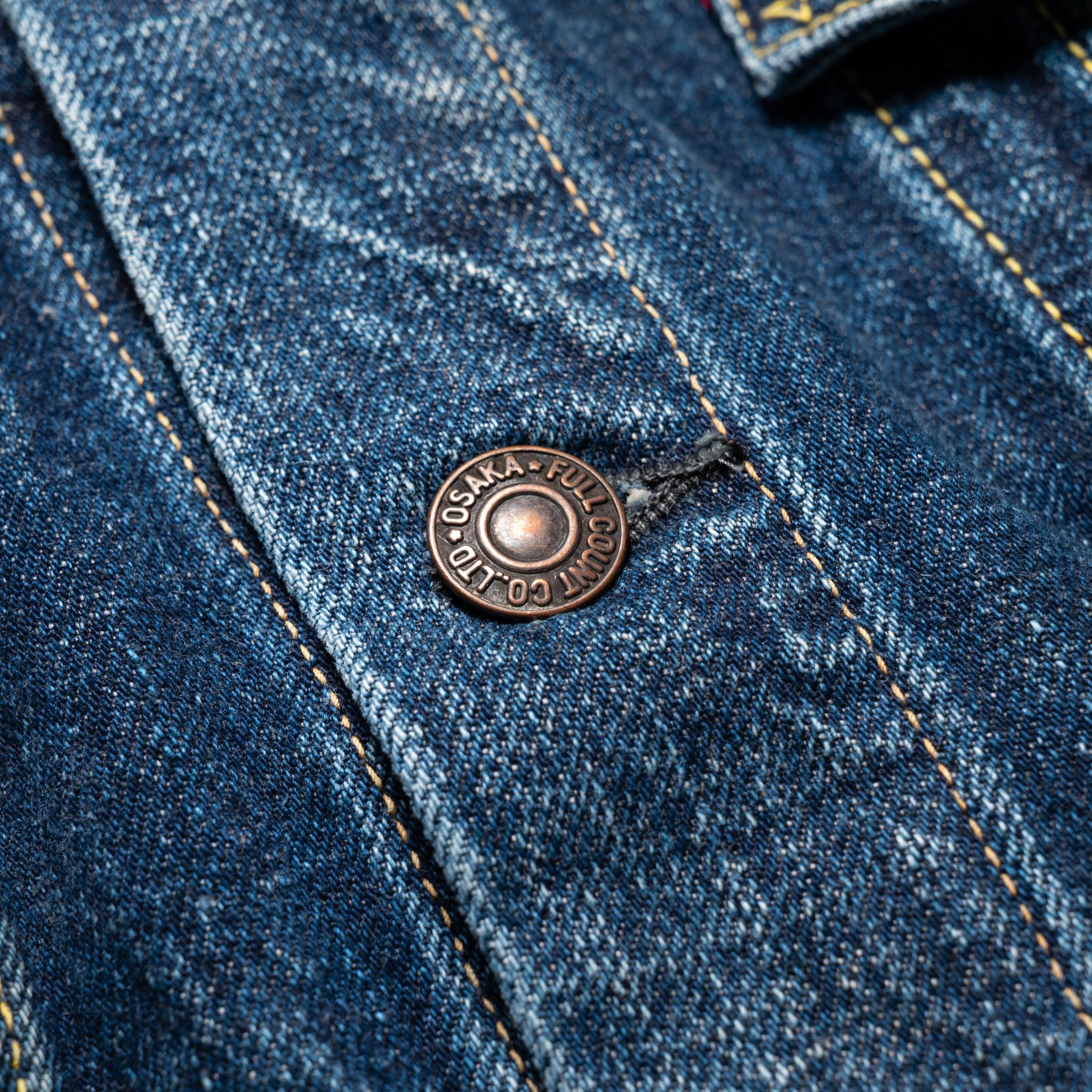 2050-2101 Type 3 Heavy 15.5oz "Fear of the Dark" Selvedge Denim