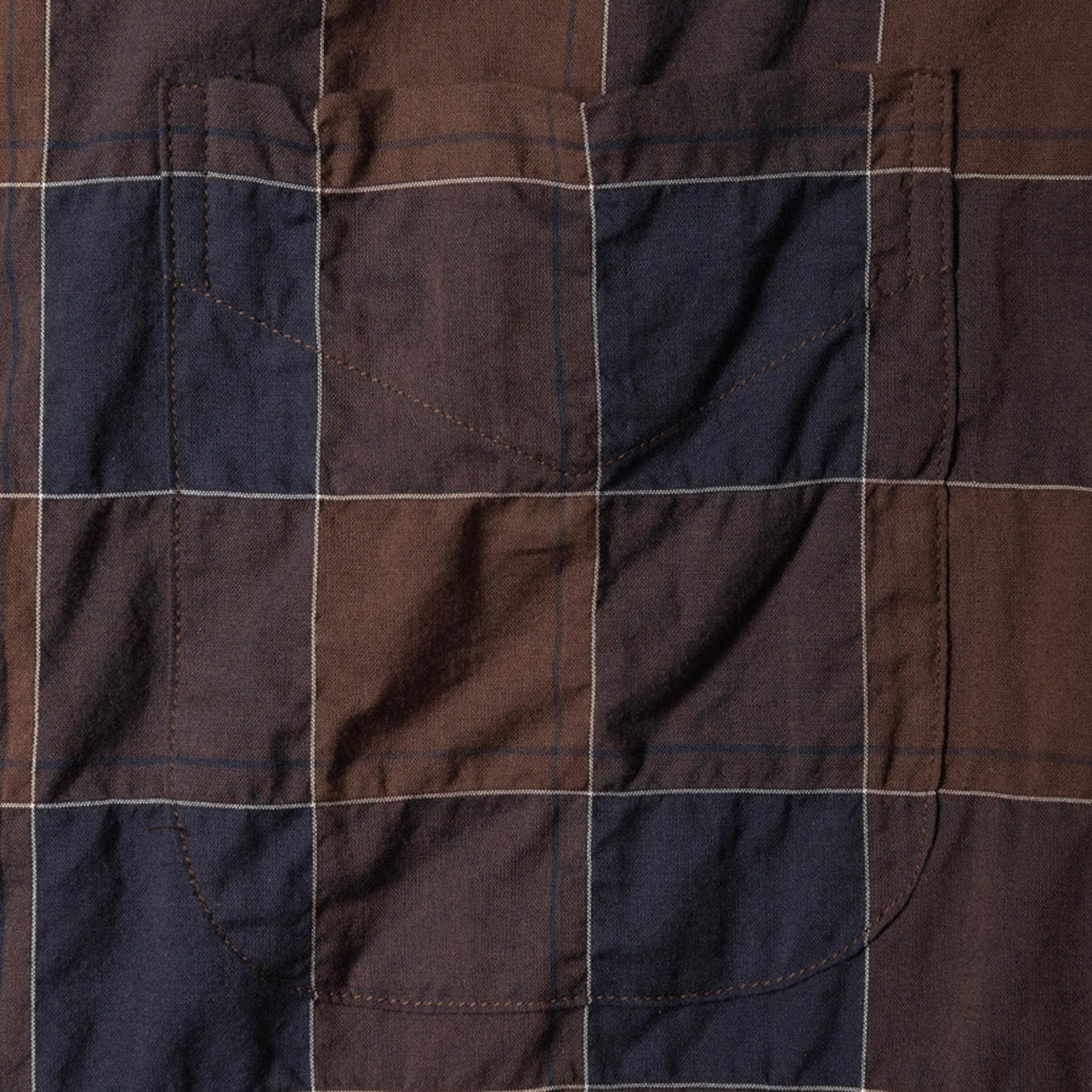 Brown Japanese Organic Check