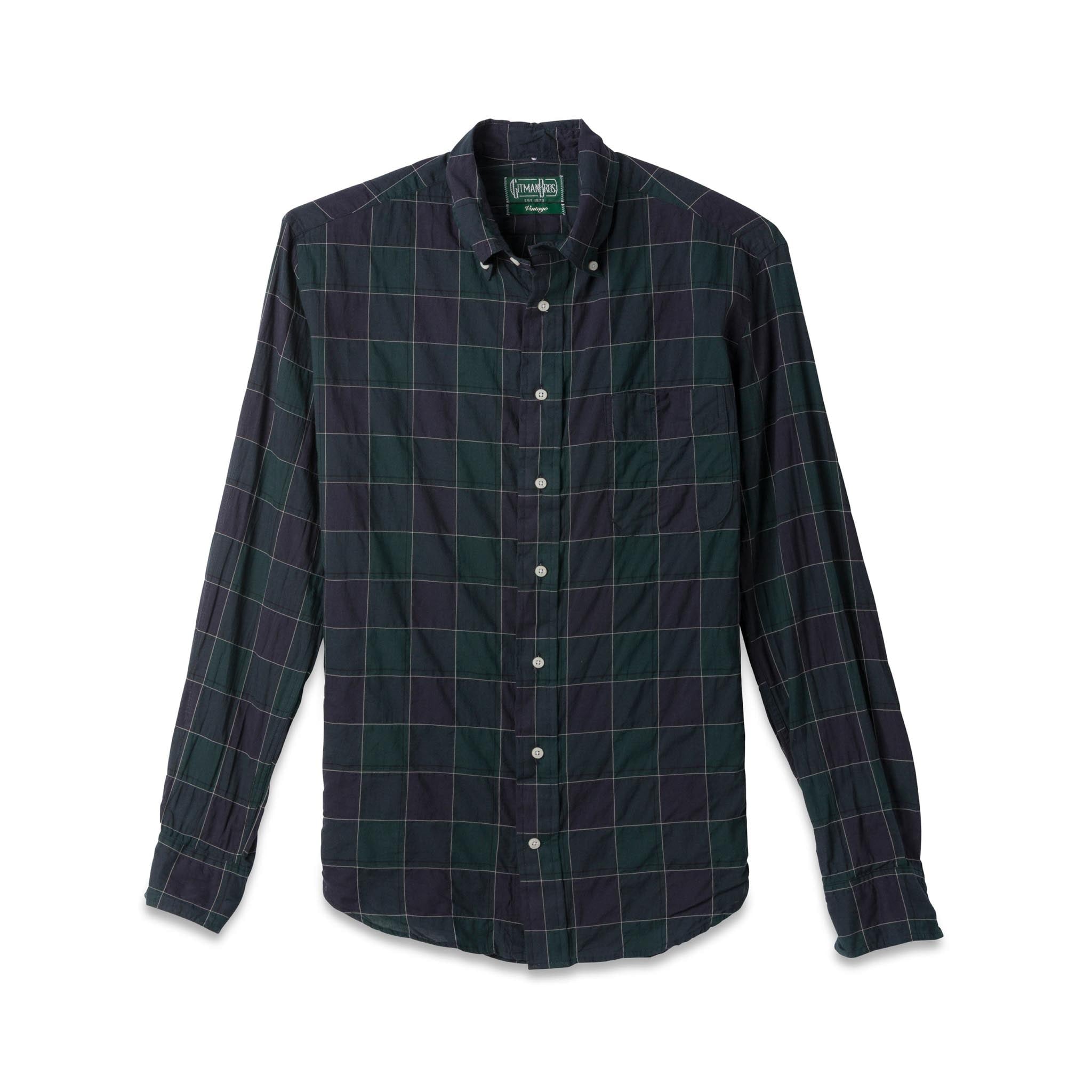 Navy Japanese Organic Check