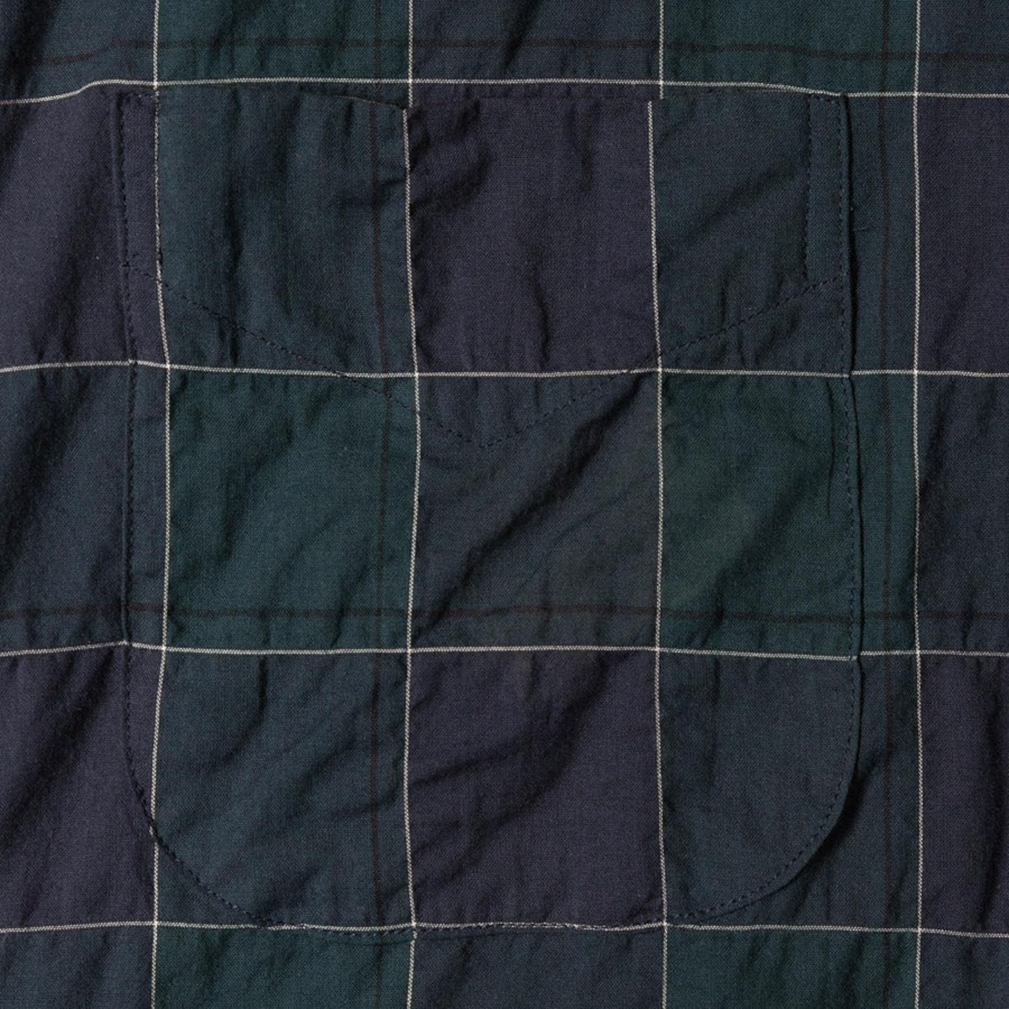 Navy Japanese Organic Check