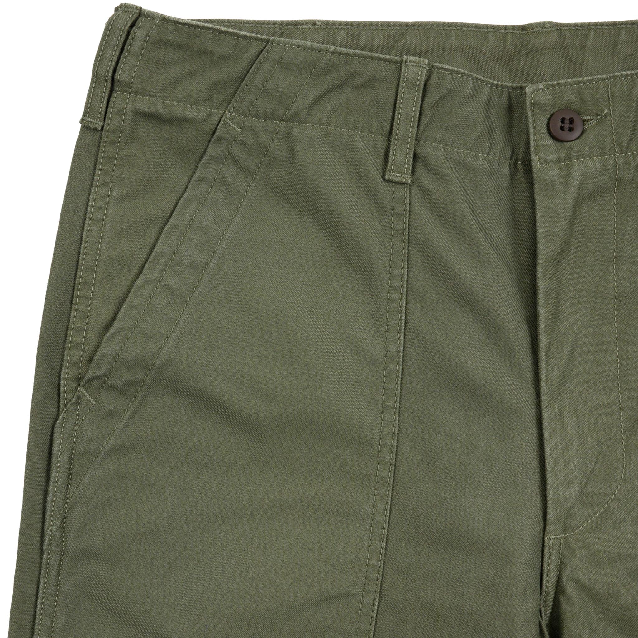 IH-744-GRN 10oz Back Sateen Baker Pants - Army Green