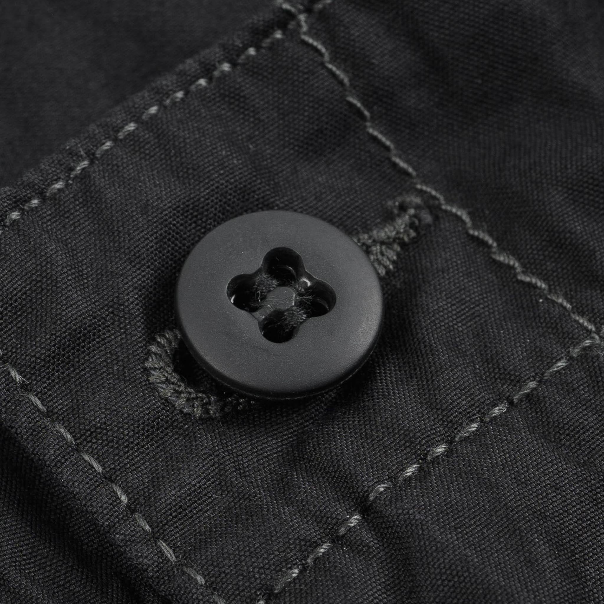 IH-745-BLK 4oz Cotton/Nylon Baker Pants - Black