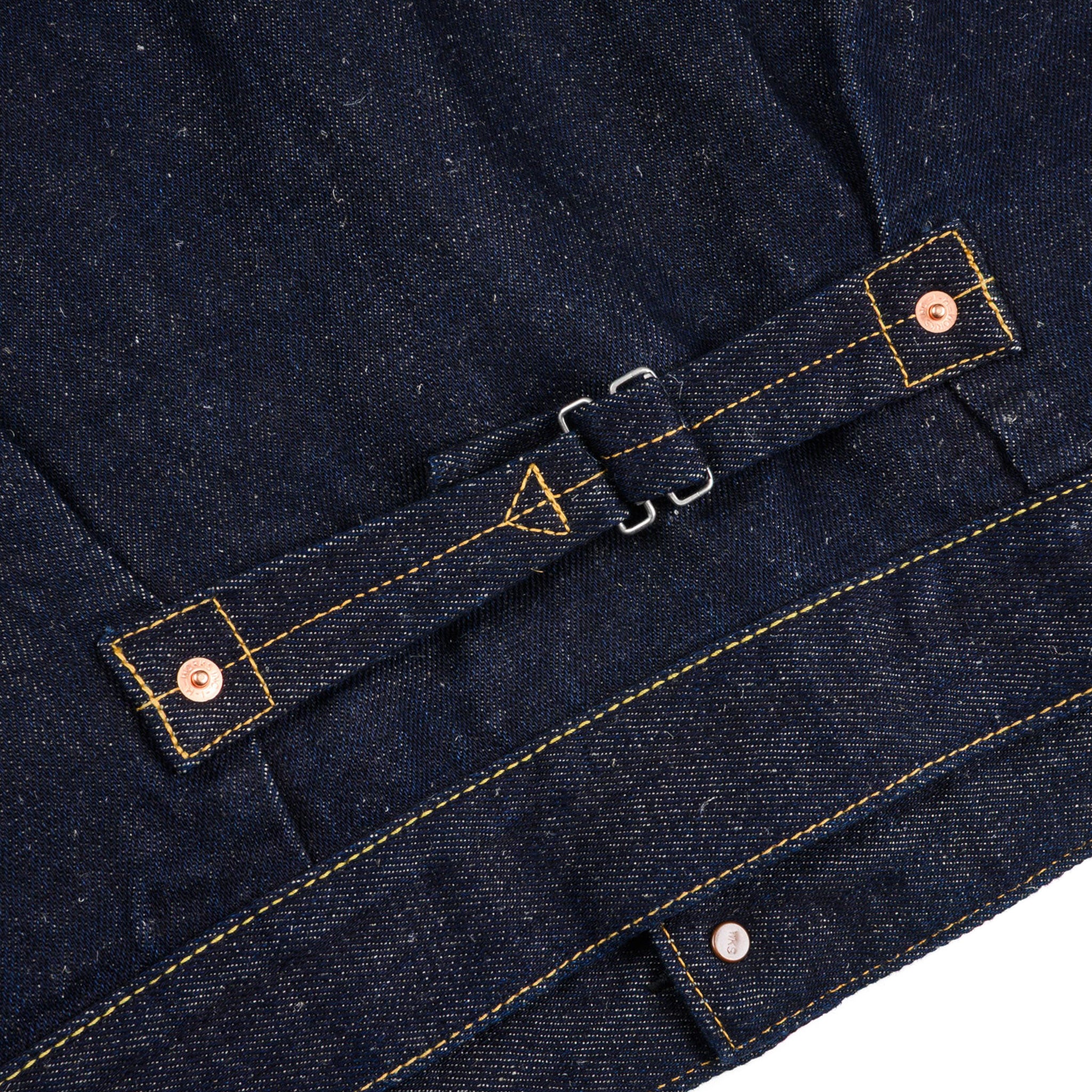 IHJ-163-IND 14oz Cotton/Linen Denim Type II Jacket - Indigo