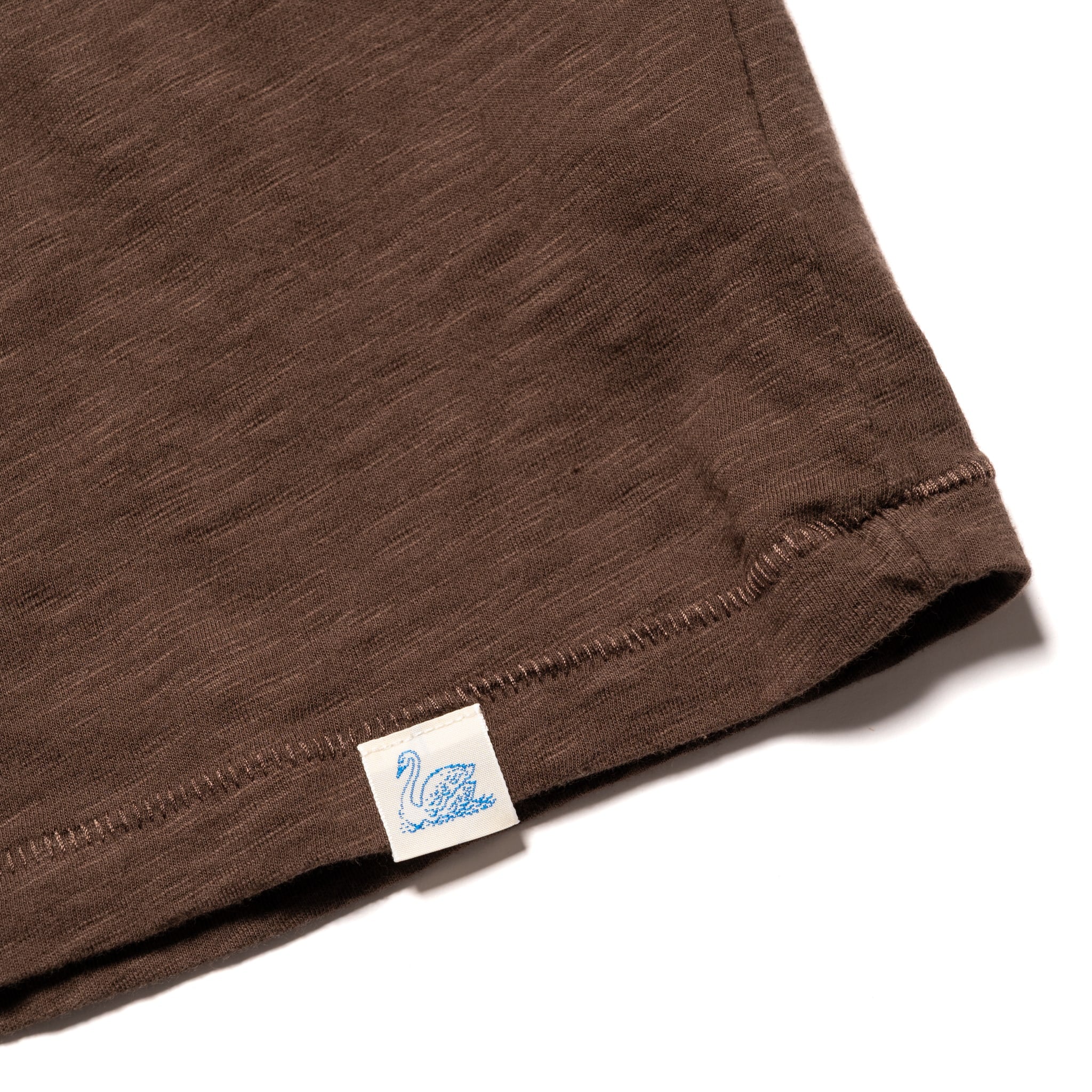 SCT04.192 Slub Pima Cotton T-Shirt - Chocolate