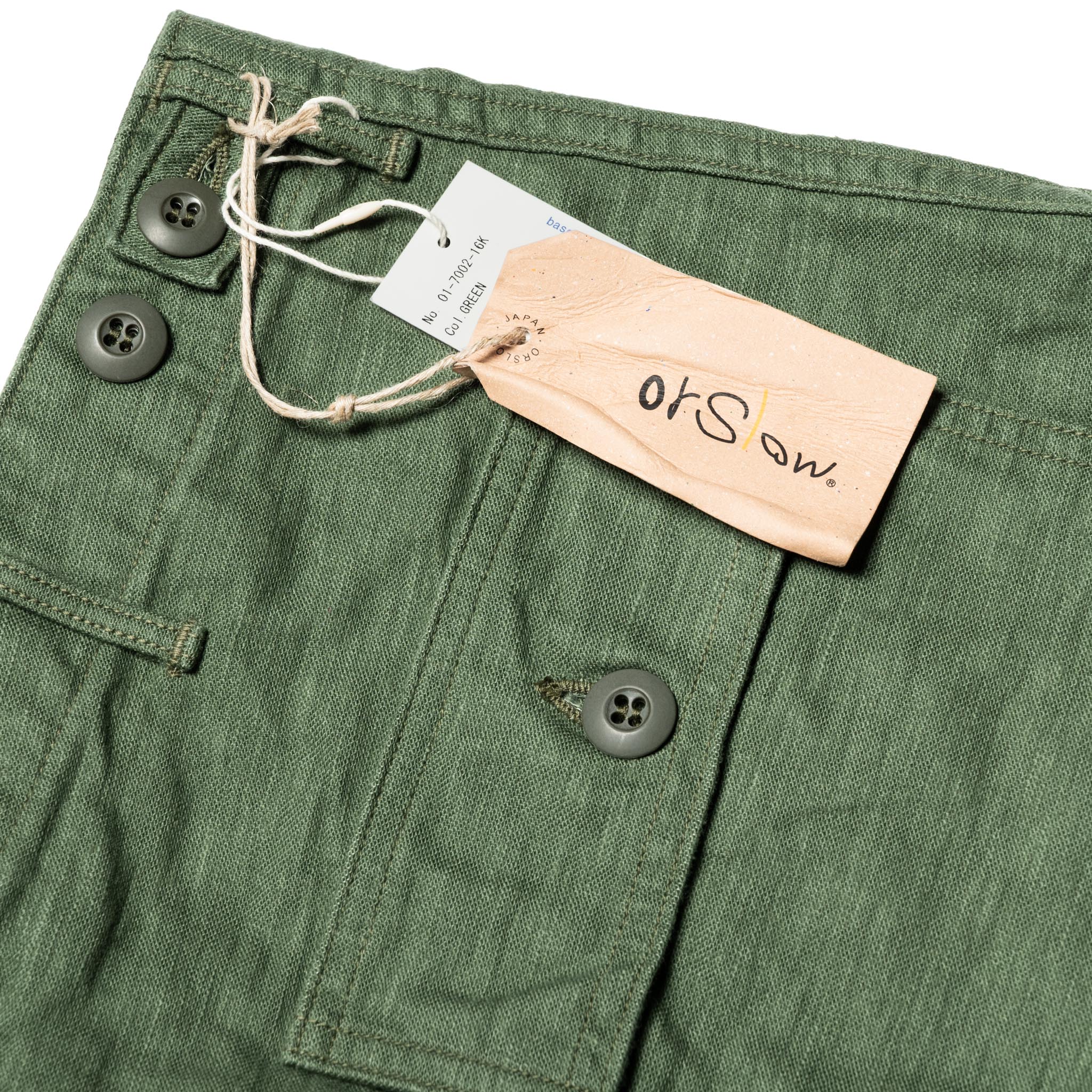 U.S. Army Fatigue Shorts - Green