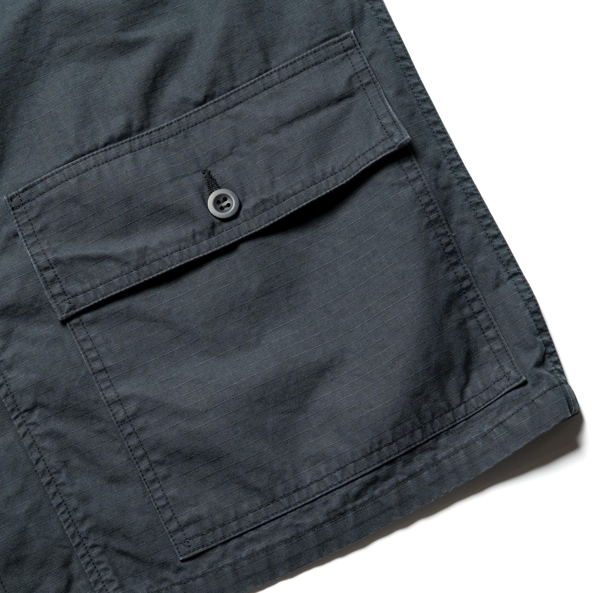 Utility Short Sleeve Shirt Jacket - Navy