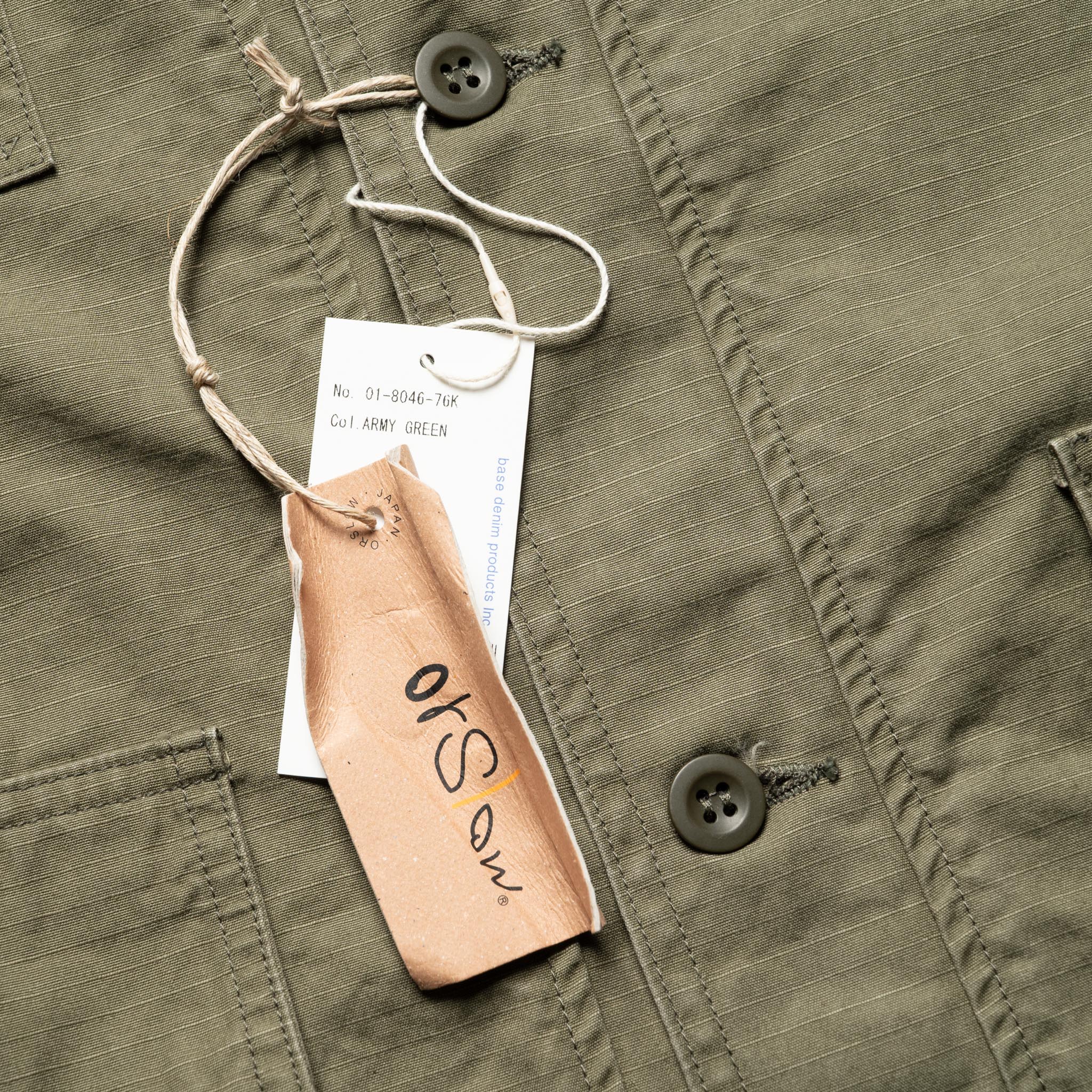 Utility Short Sleeve Shirt Jacket - Army Green