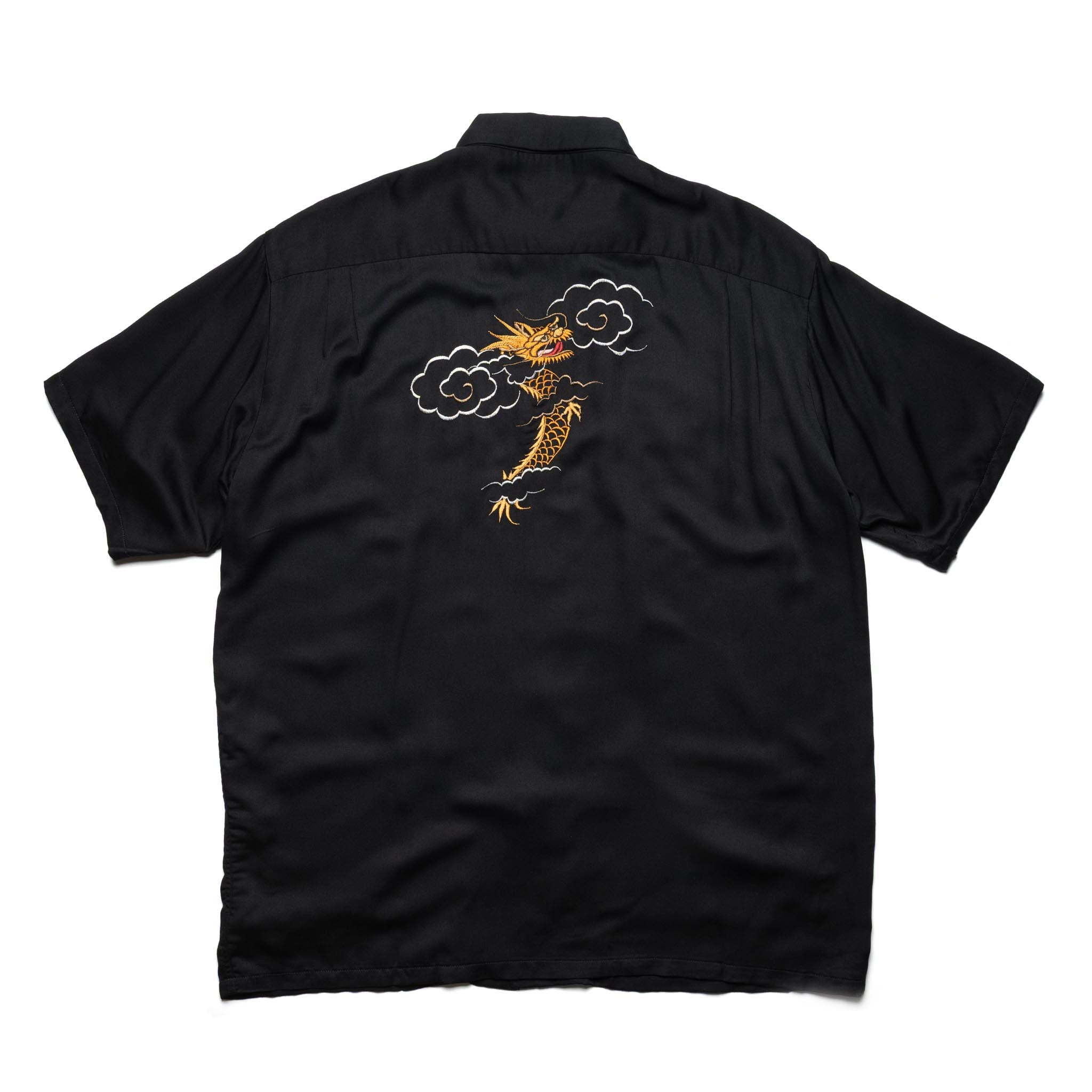 Short Sleeve Souvenir Ska Shirt - Black