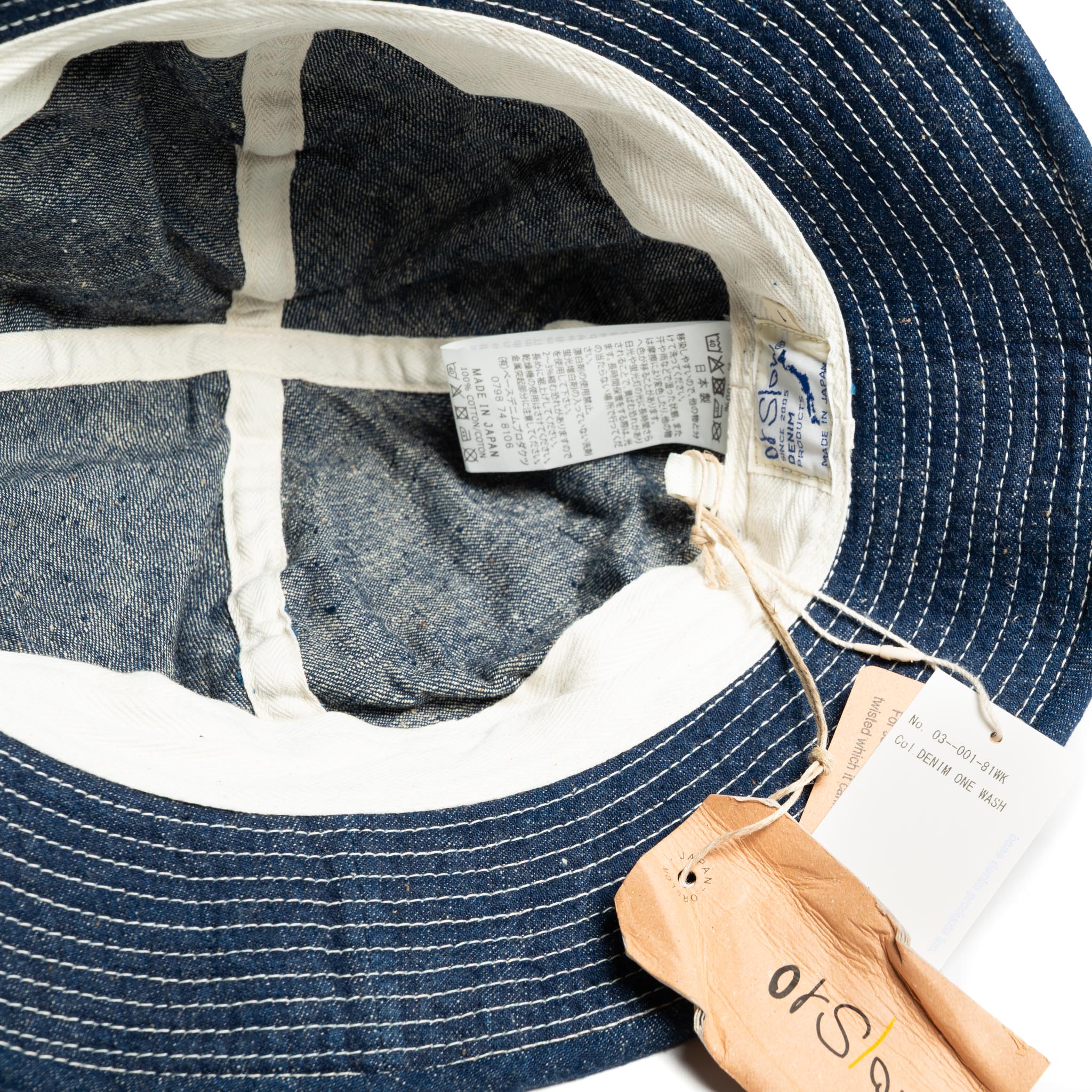 U.S. Navy Hat Denim - One Wash