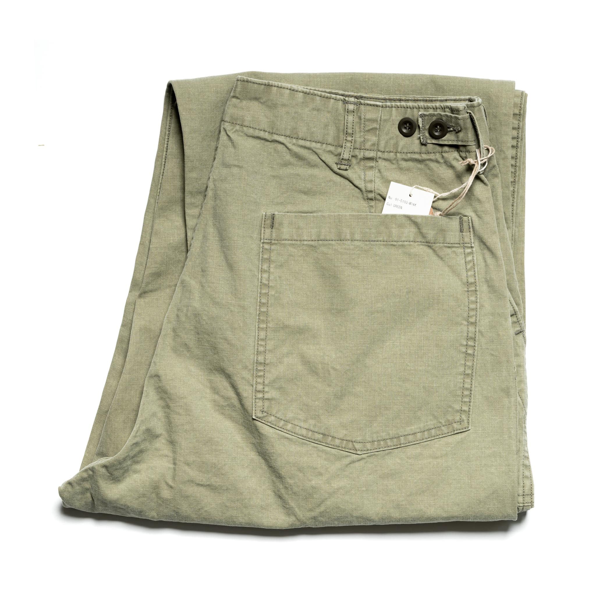 Summer Fatigue Pants - Green