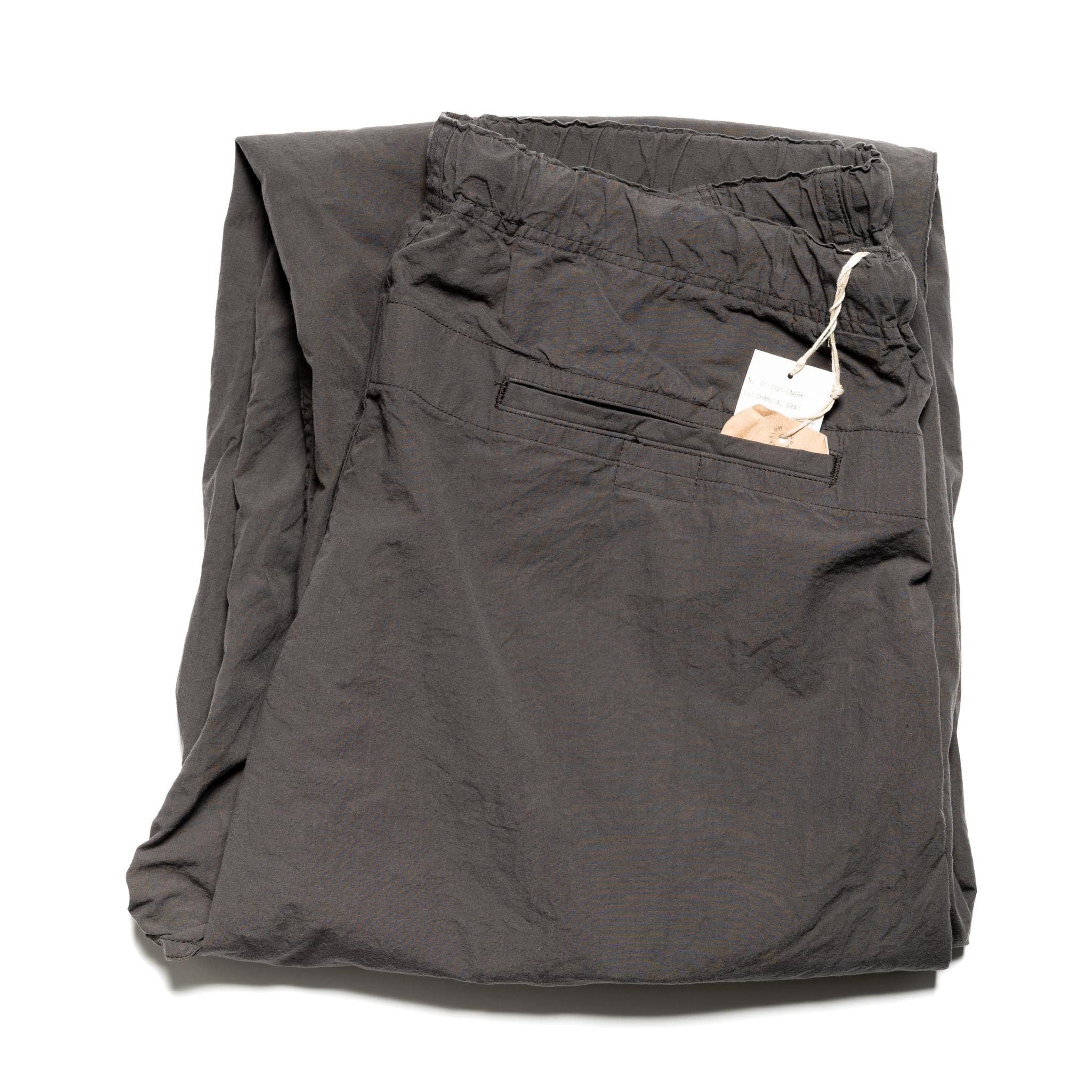 Wide Fit New Yorker Pants - Charcoal Gray
