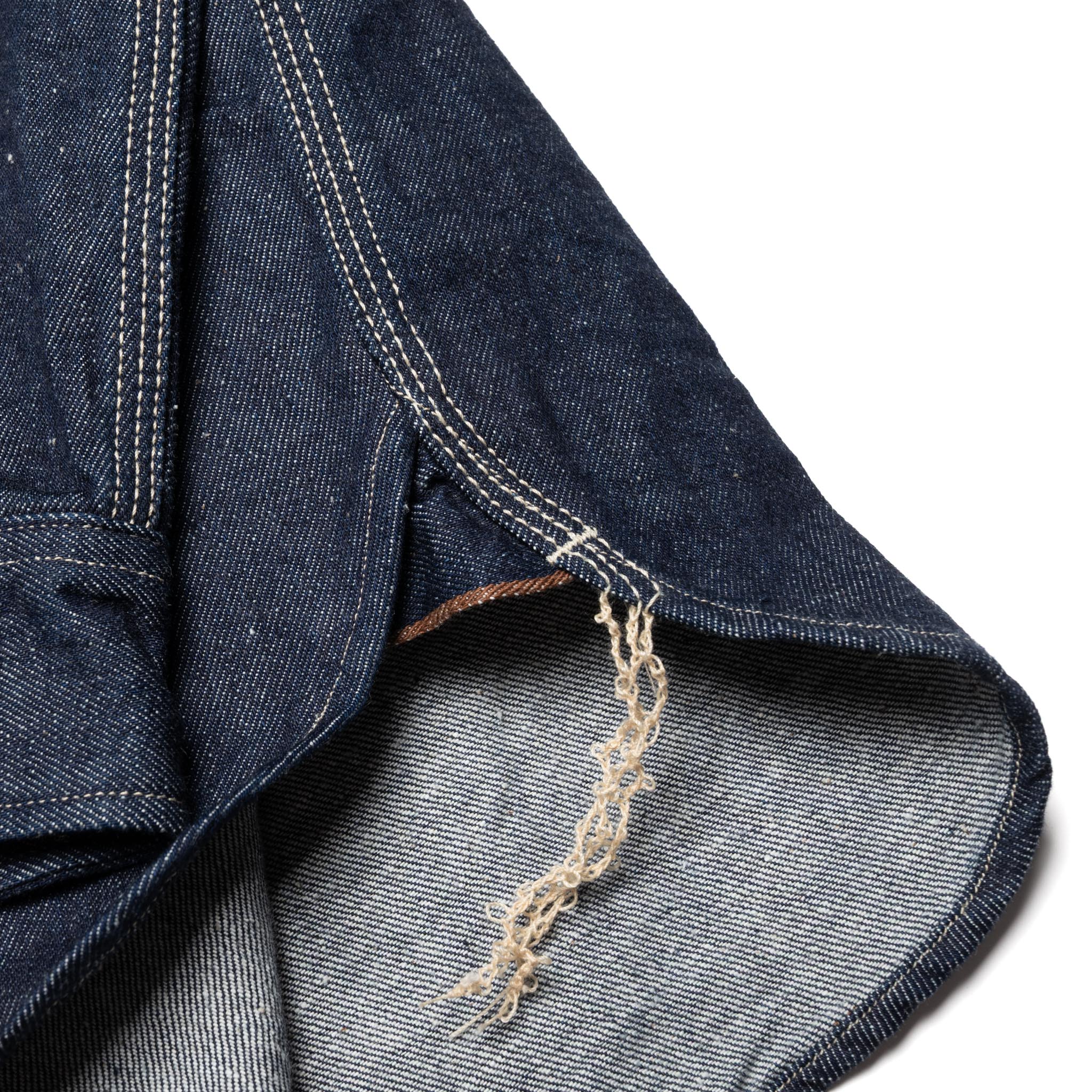 Japanese Cotton 10oz Denim Shirt - Indigo