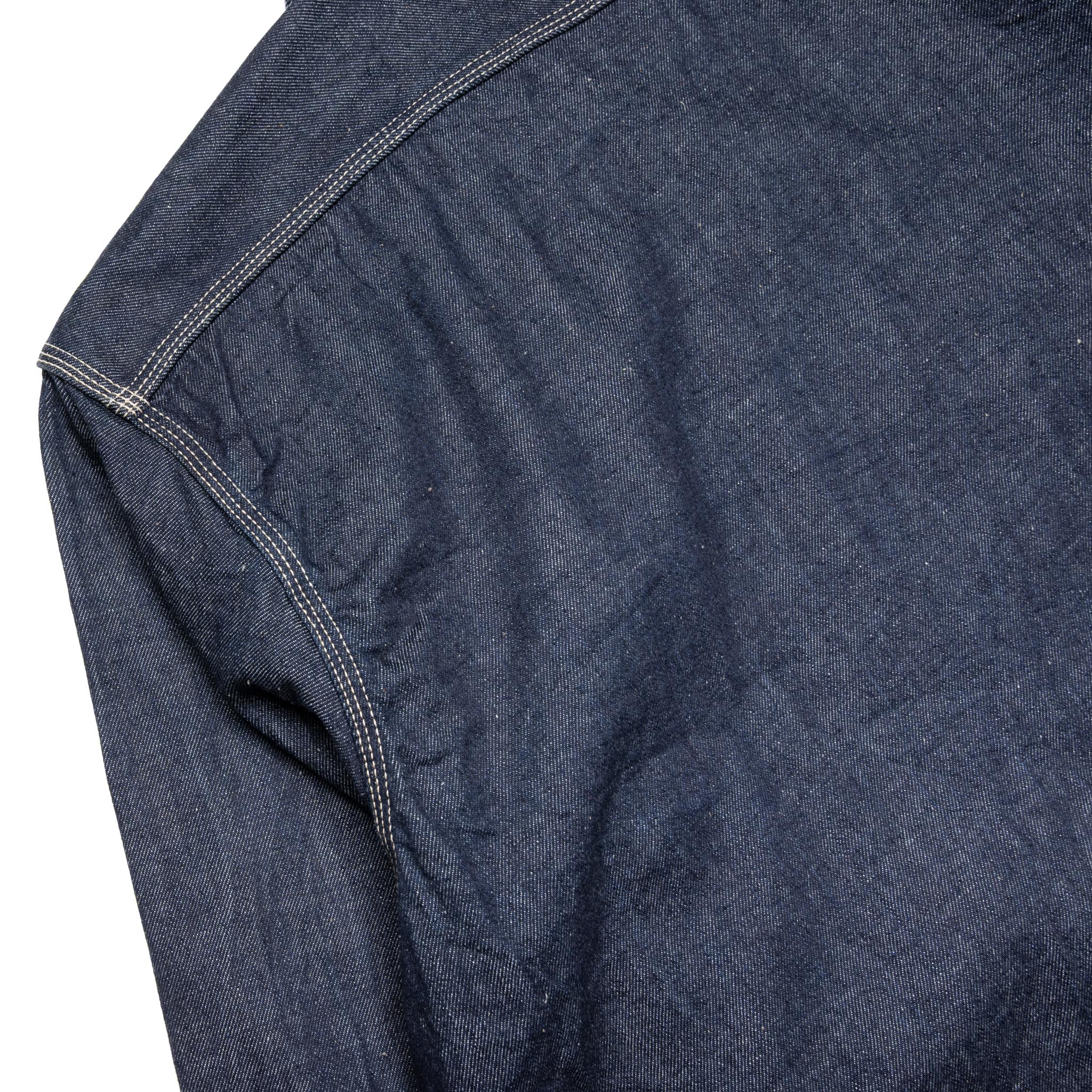 Japanese Cotton 10oz Denim Shirt - Indigo
