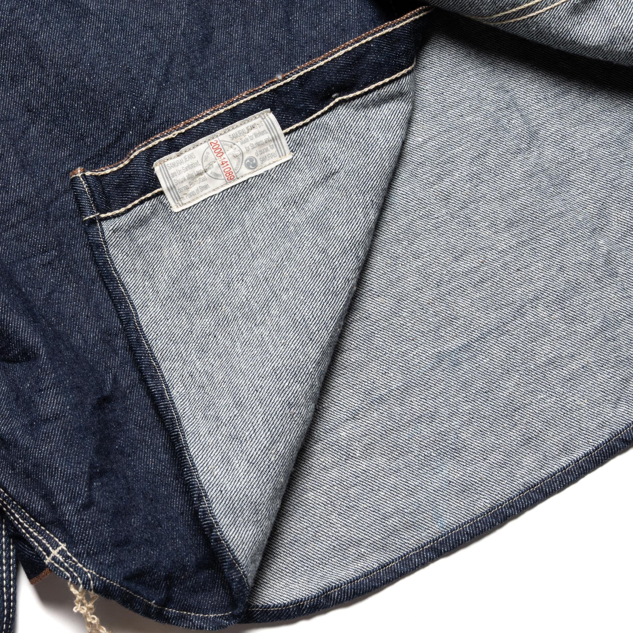 Japanese Cotton 10oz Denim Shirt - Indigo