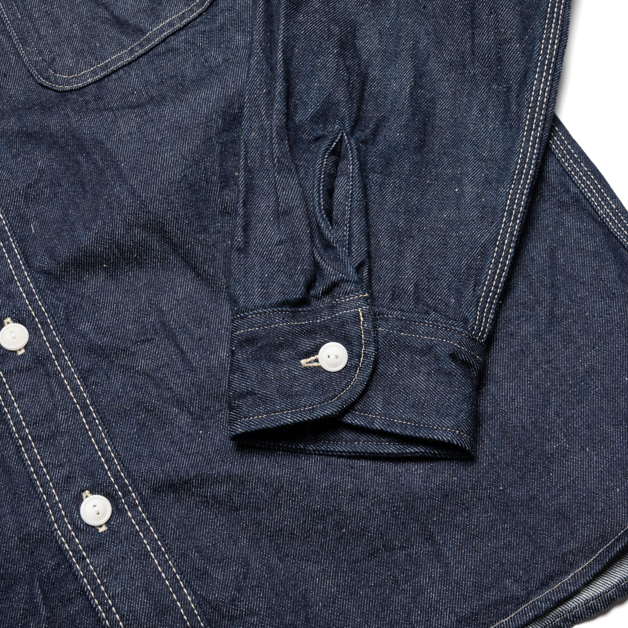 Japanese Cotton 10oz Denim Shirt - Indigo