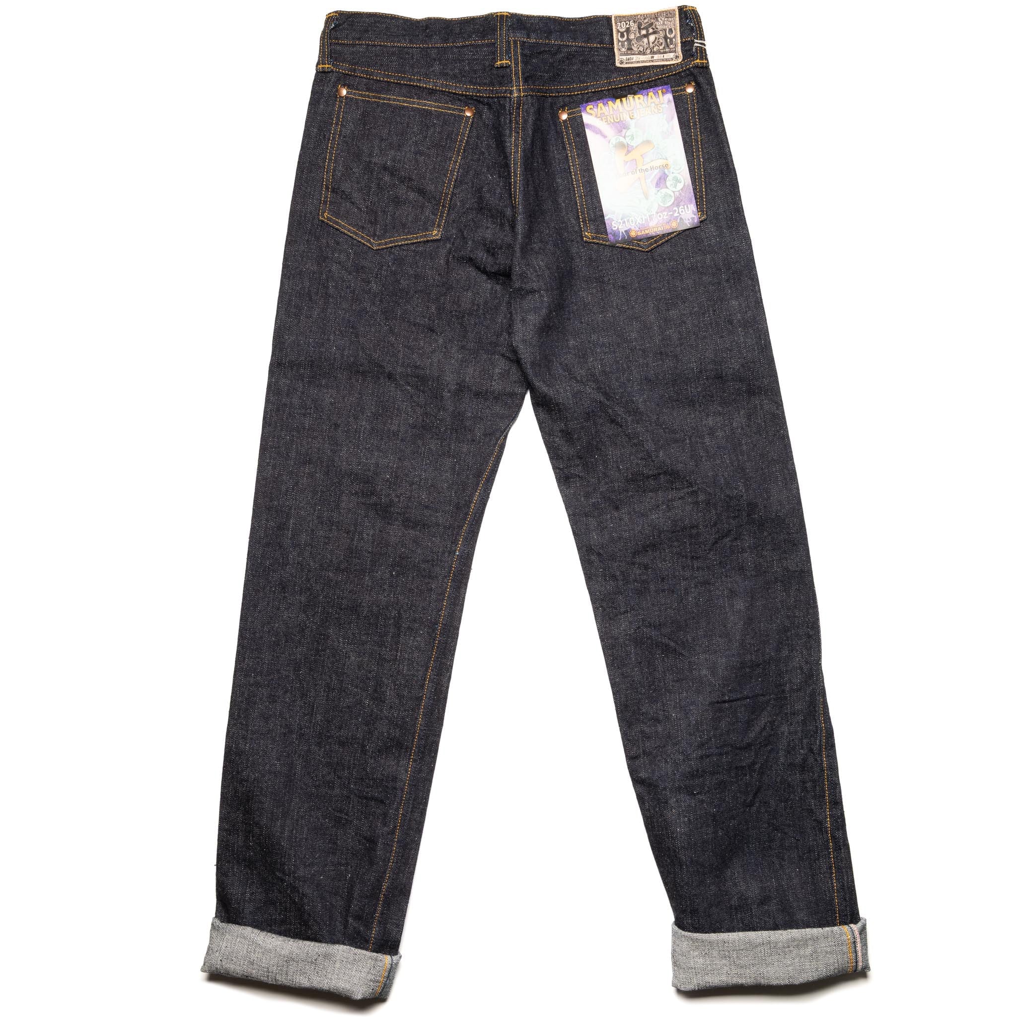 S210XJ17oz-26U  17oz "Zero+" Year of the Horse - Straight Fit