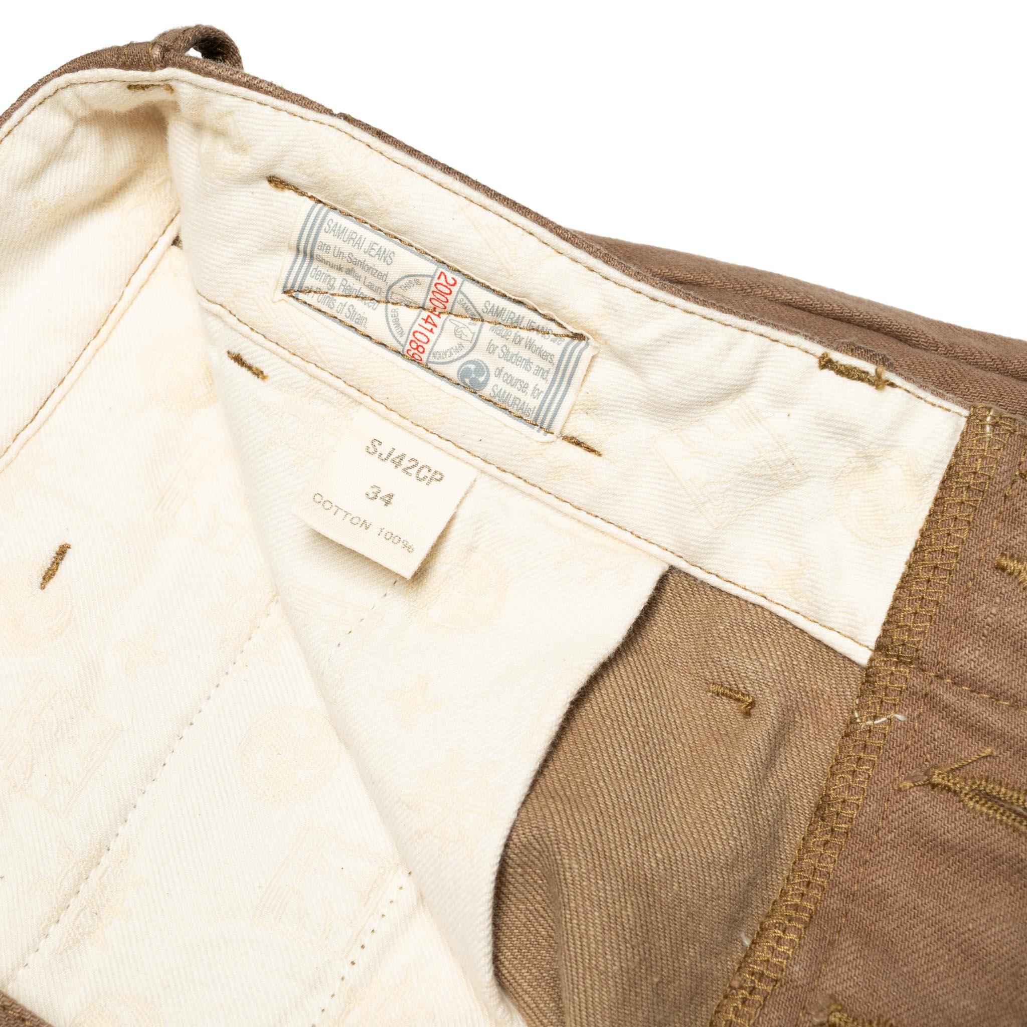 SJ42CP 15oz Heavyweight Chino Trousers