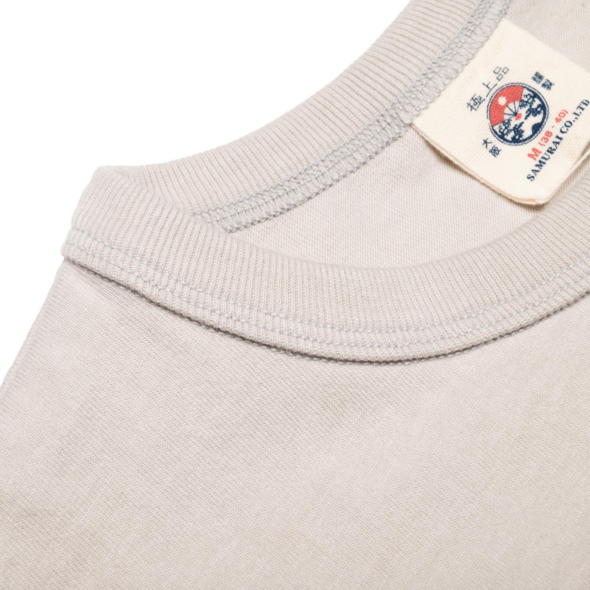 SJST-ML Heavyweight Plain T-Shirt - Light Grey