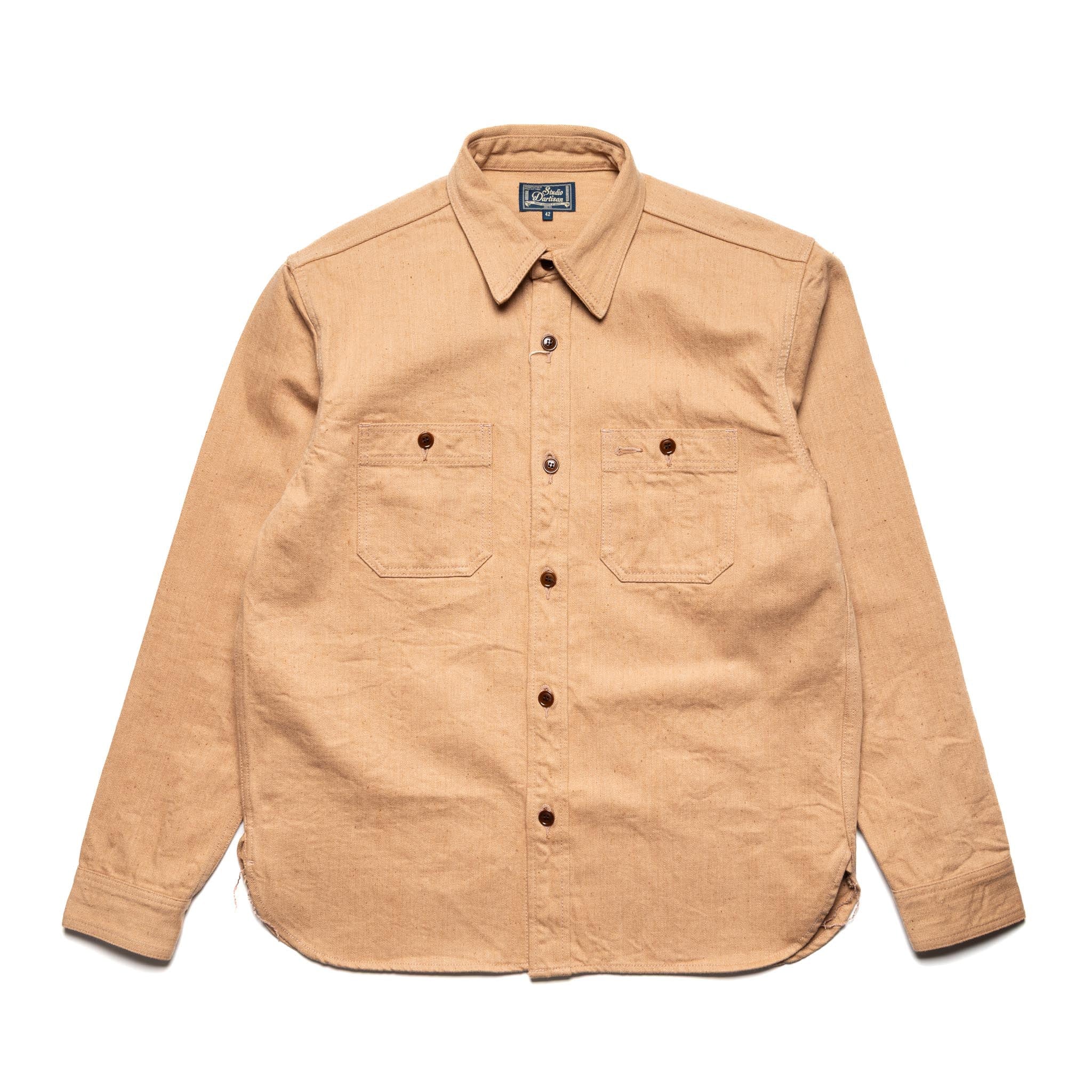 5740 Fox Cotton Work Shirt - Brown