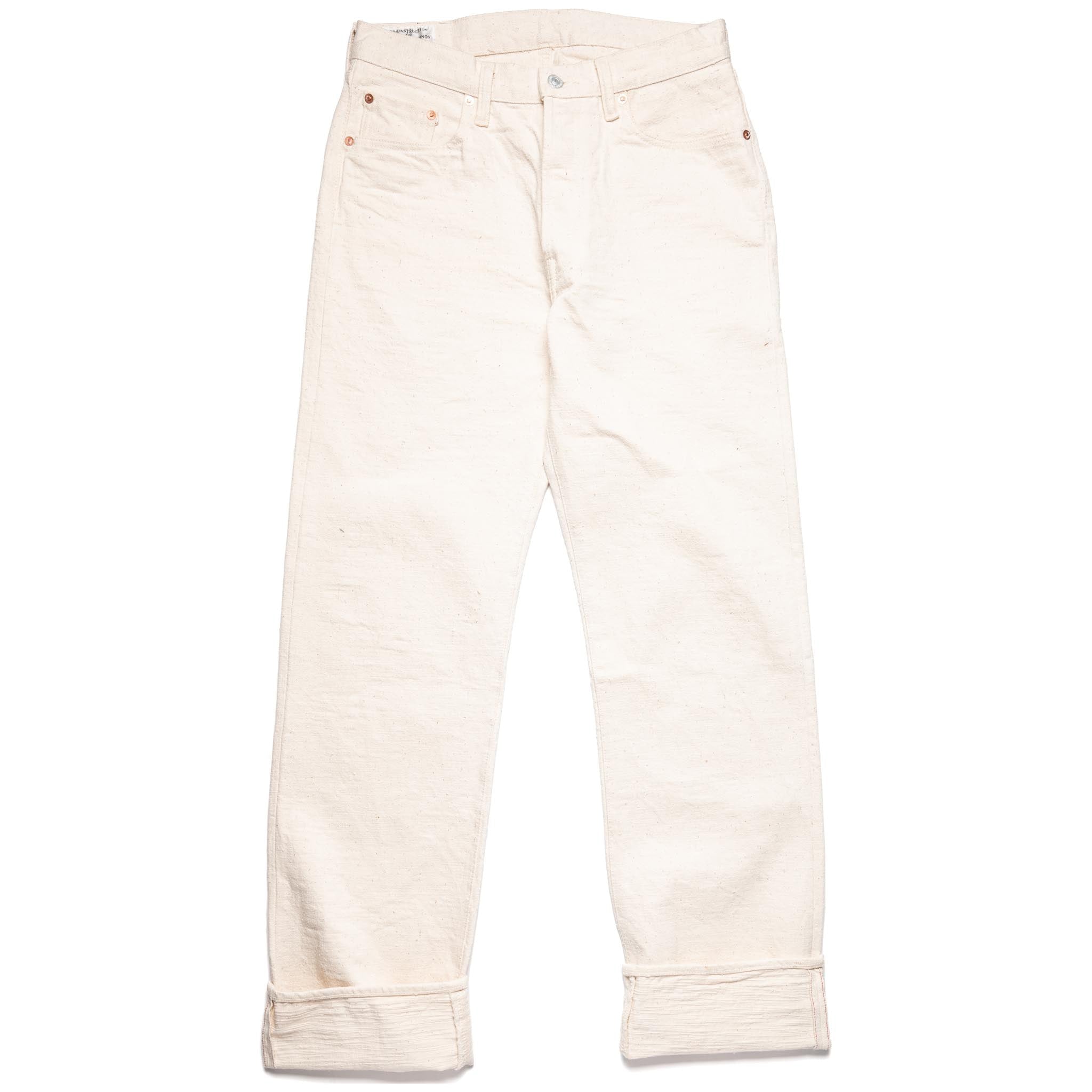 SD-1001E Ecru GL3 15oz Slub Selvedge Denim - Regular Straight