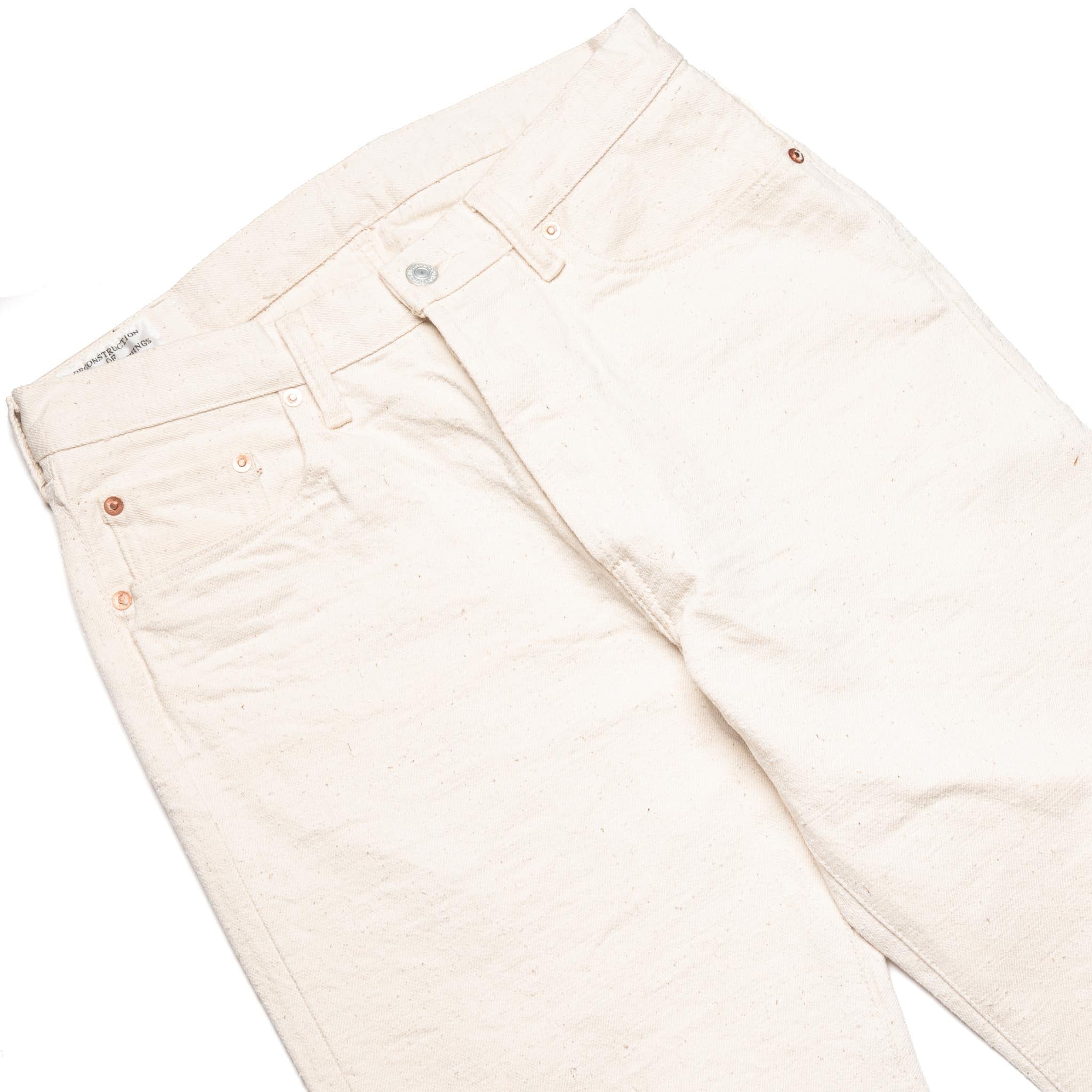 SD-1001E Ecru GL3 15oz Slub Selvedge Denim - Regular Straight
