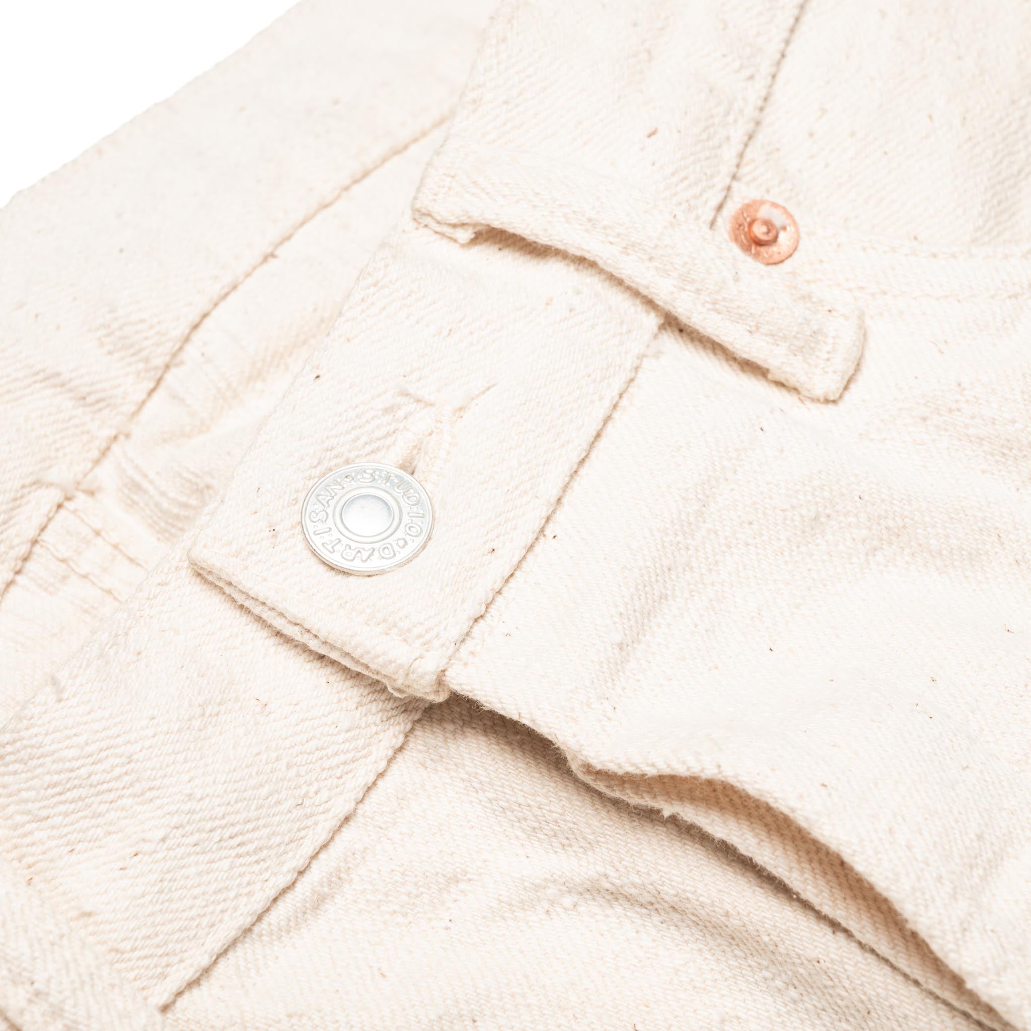 SD-1001E Ecru GL3 15oz Slub Selvedge Denim - Regular Straight
