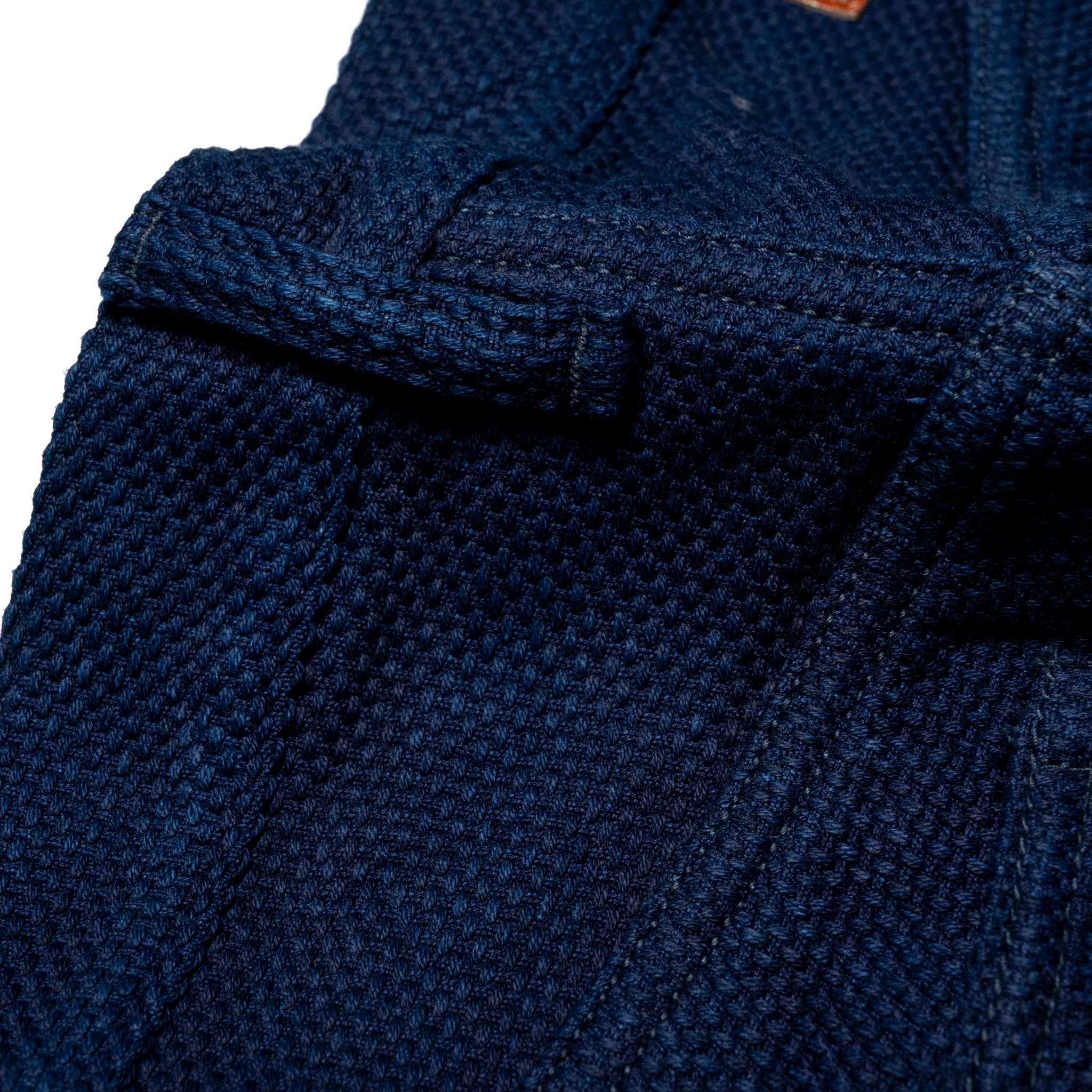 1907S "Kasezome" 14oz Selvedge Sashiko Pants - Regular Straight Fit