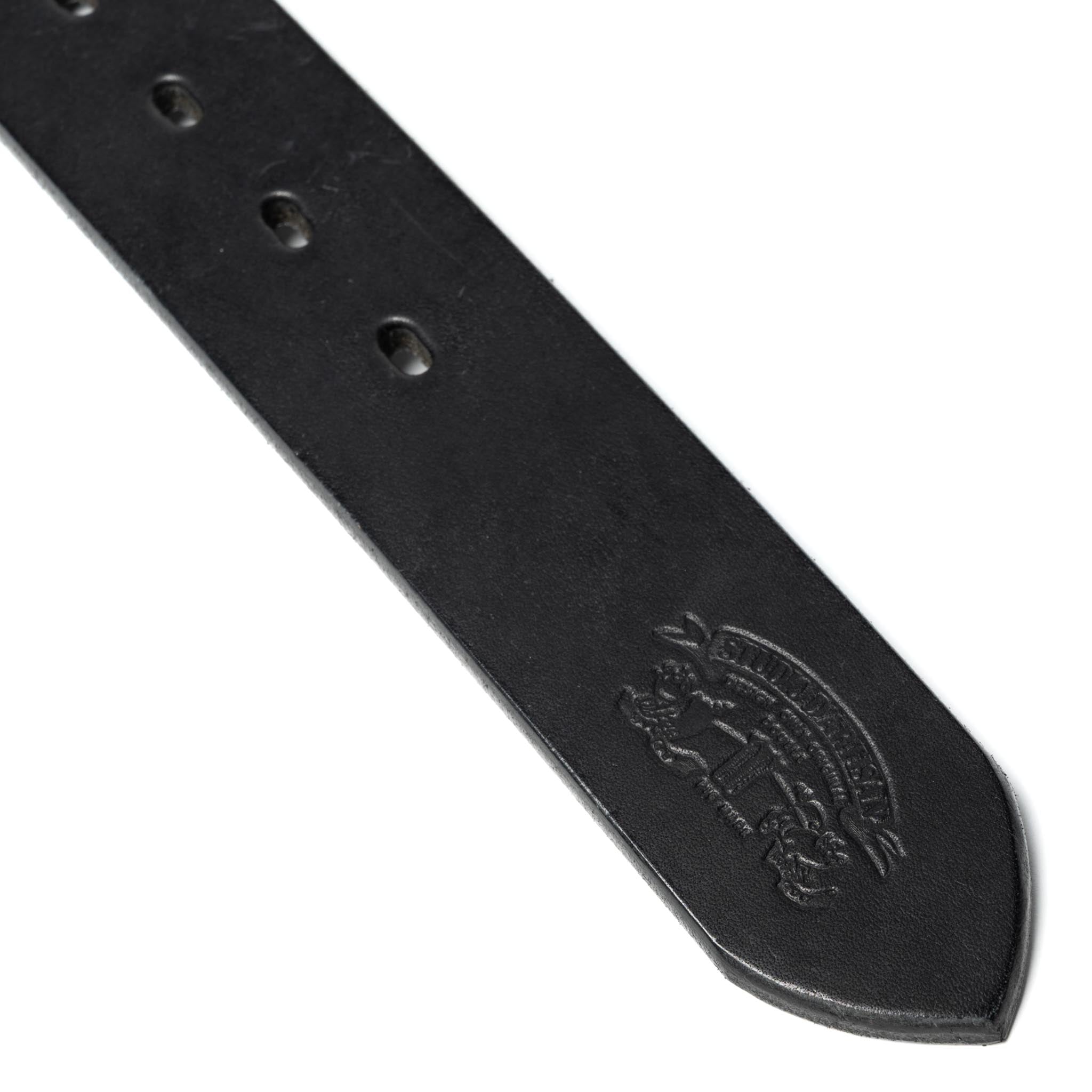 B-83 Flat Buckle Belt - Black