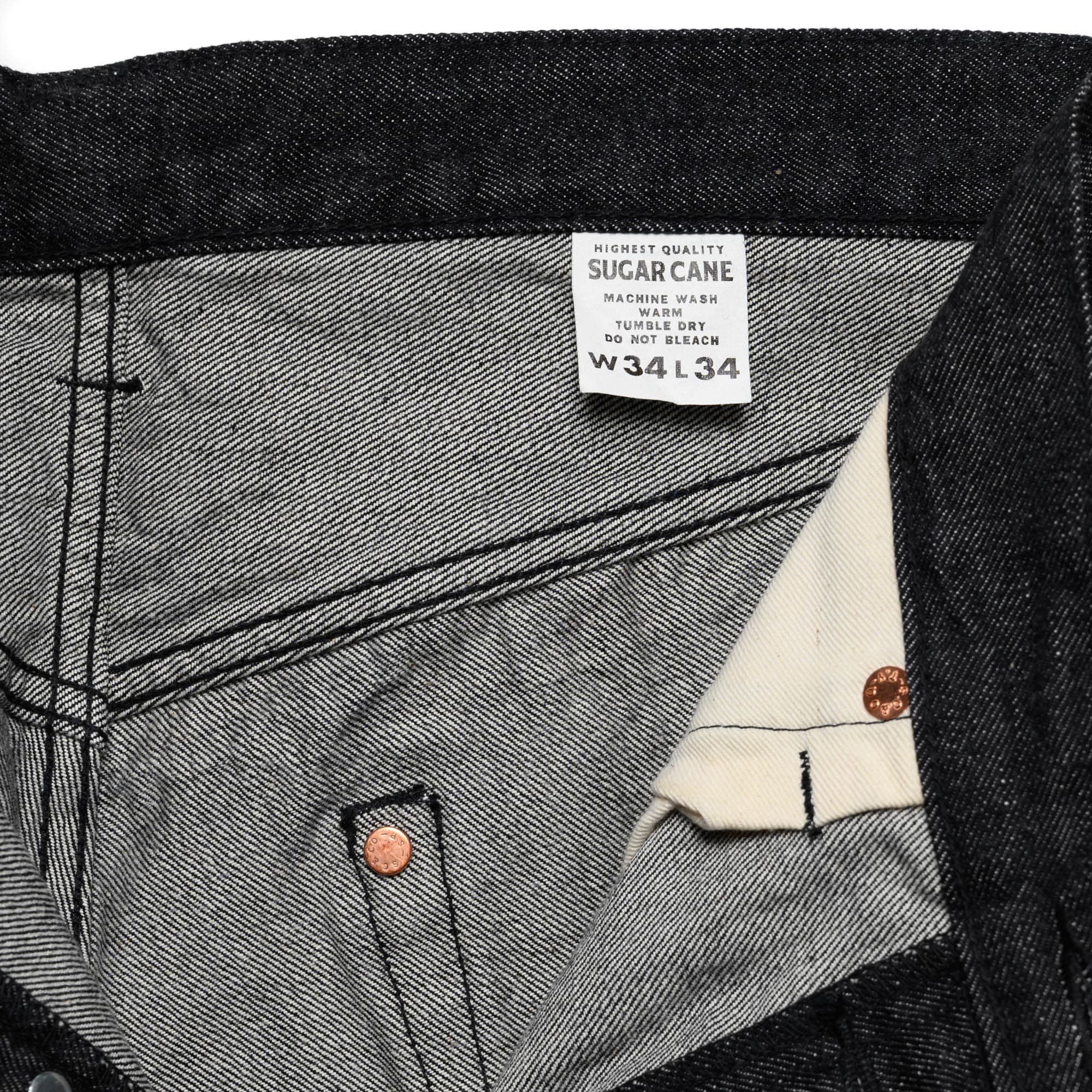 1947 14.25oz Black Selvedge Denim Straight SC42460