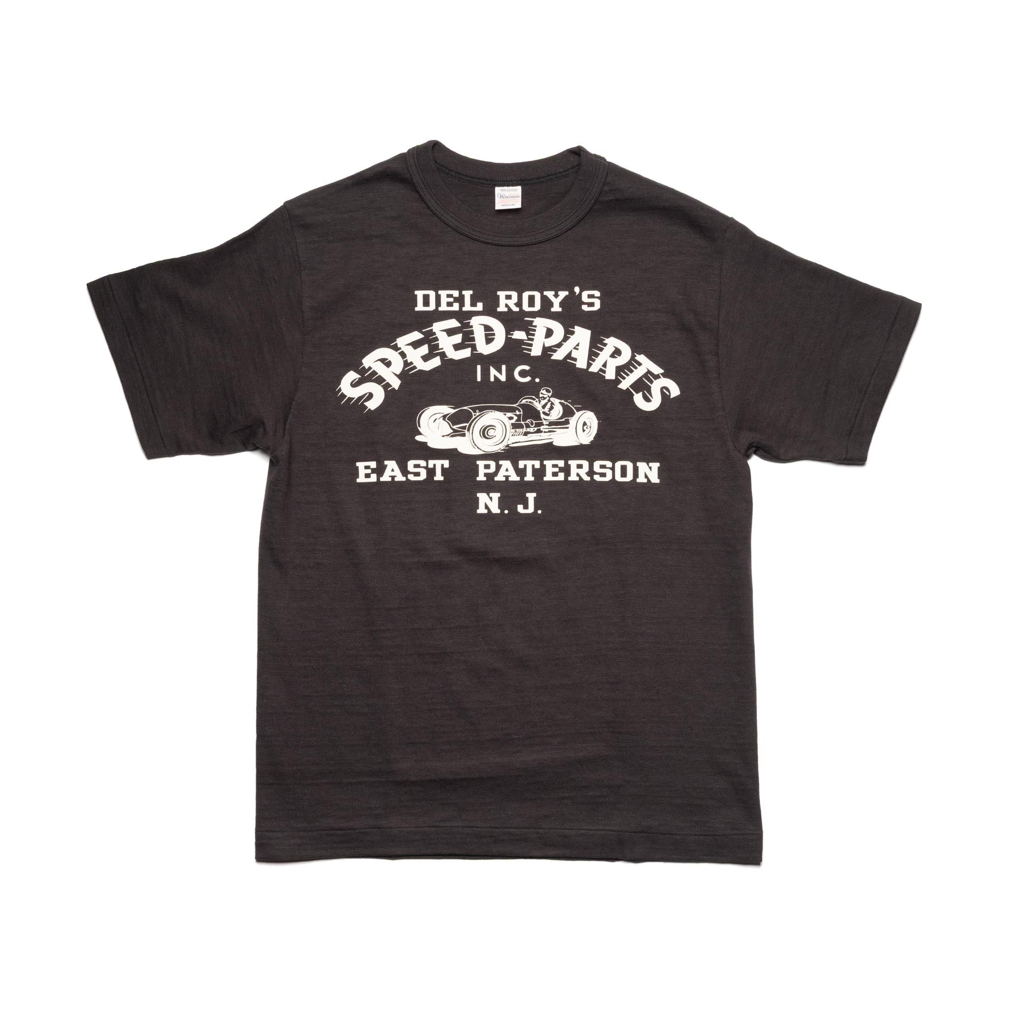 4601 Cotton Tee Speed Parts - Black