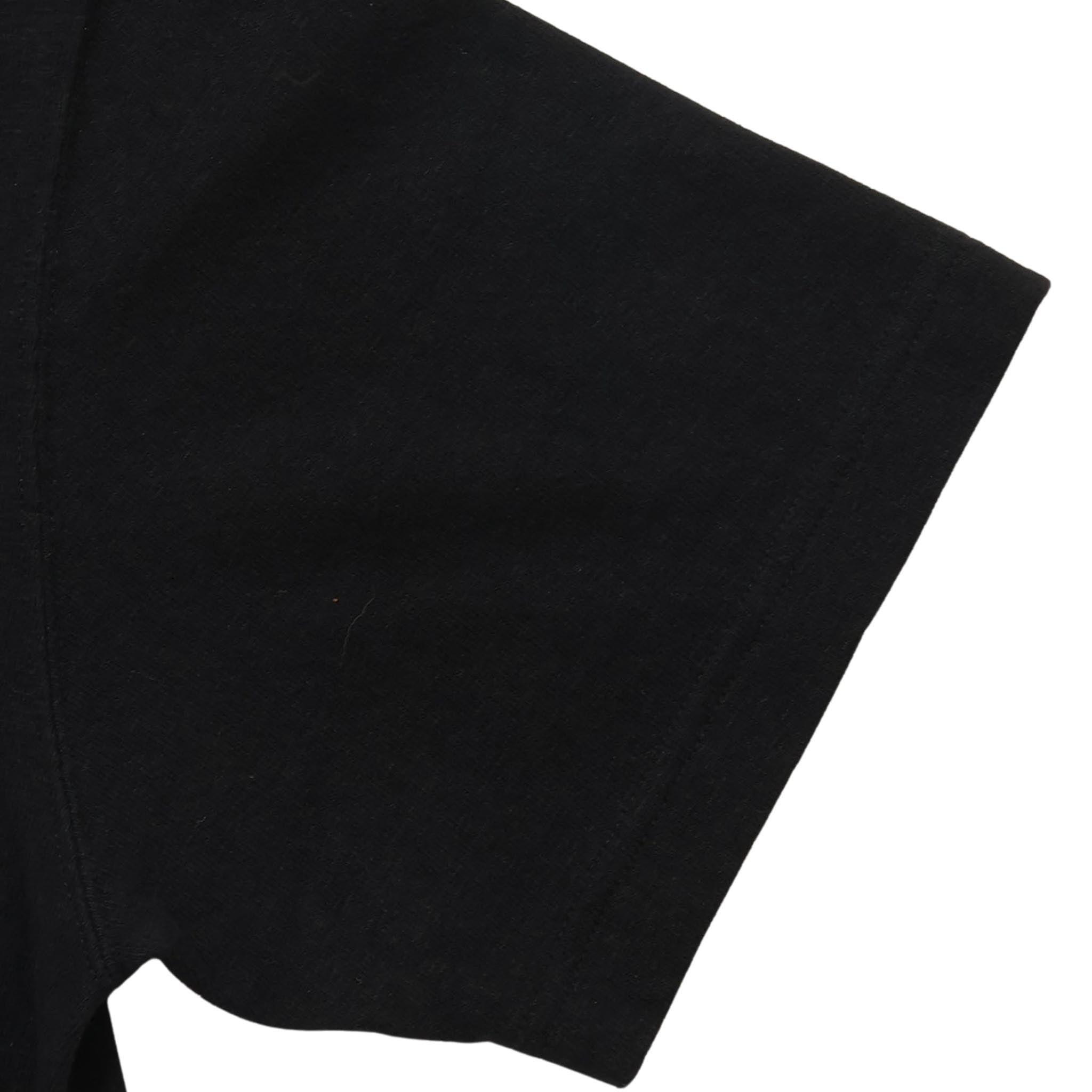 ELS Recycled Cotton Slub T-Shirt - Black