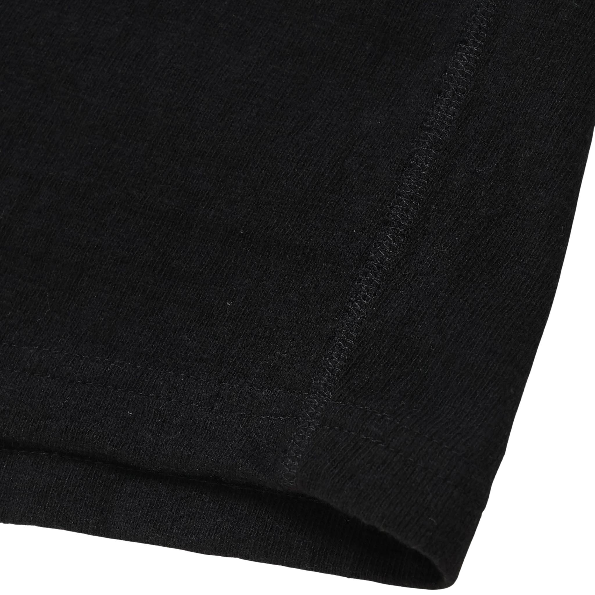 ELS Recycled Cotton Slub T-Shirt - Black